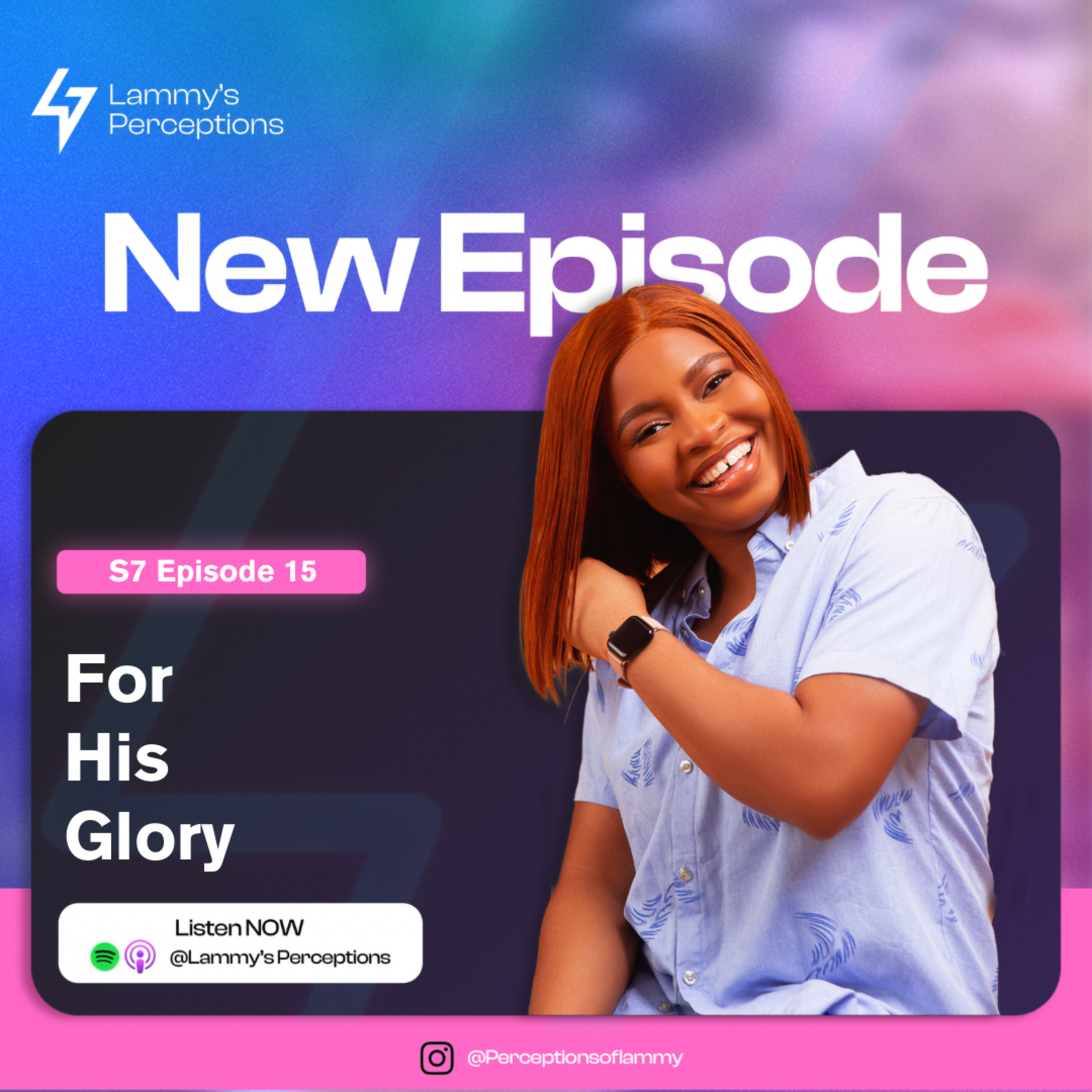 For His glory episode artwork