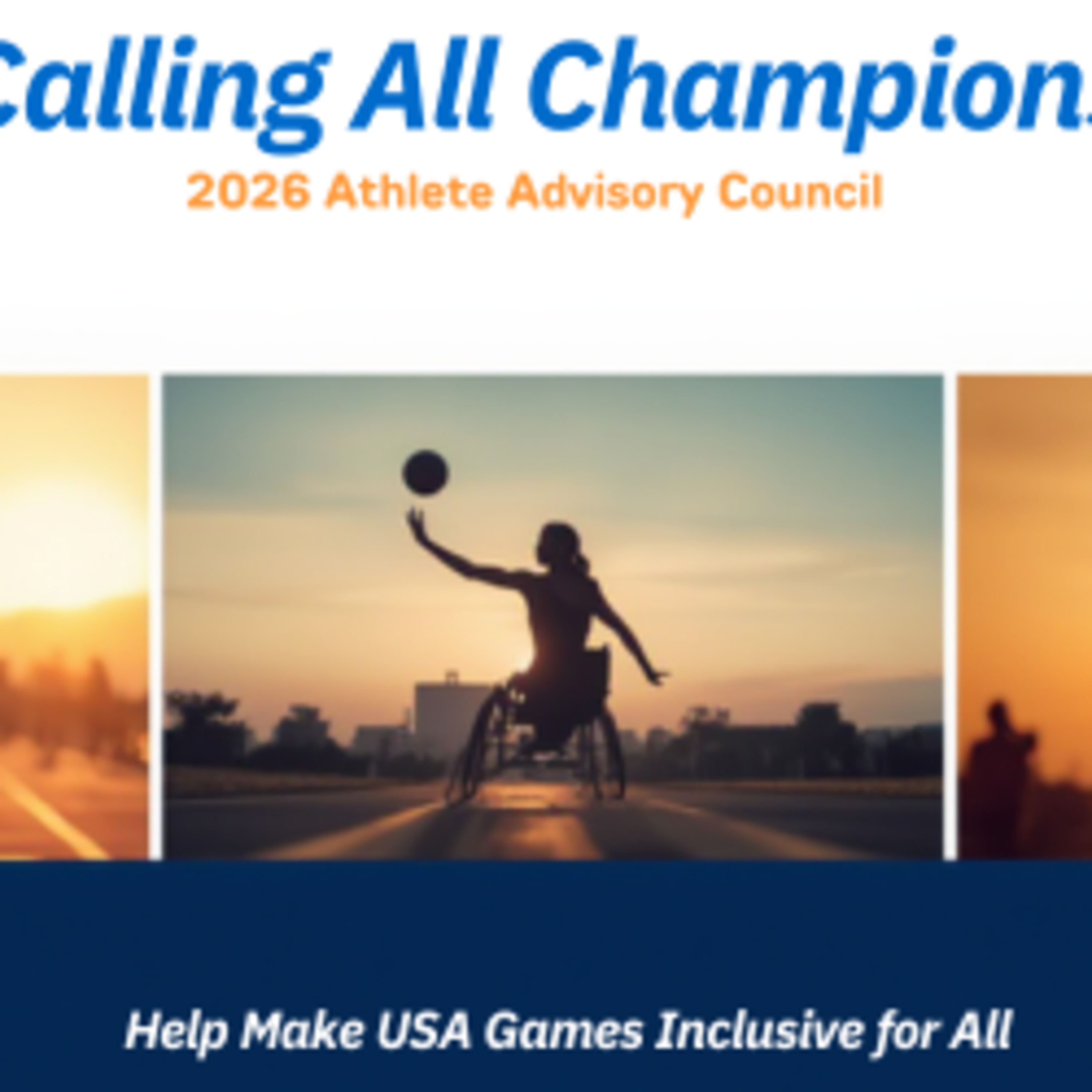 Athletes Helping To Make The 2026 Special Olympics USA Games Inclusive For All