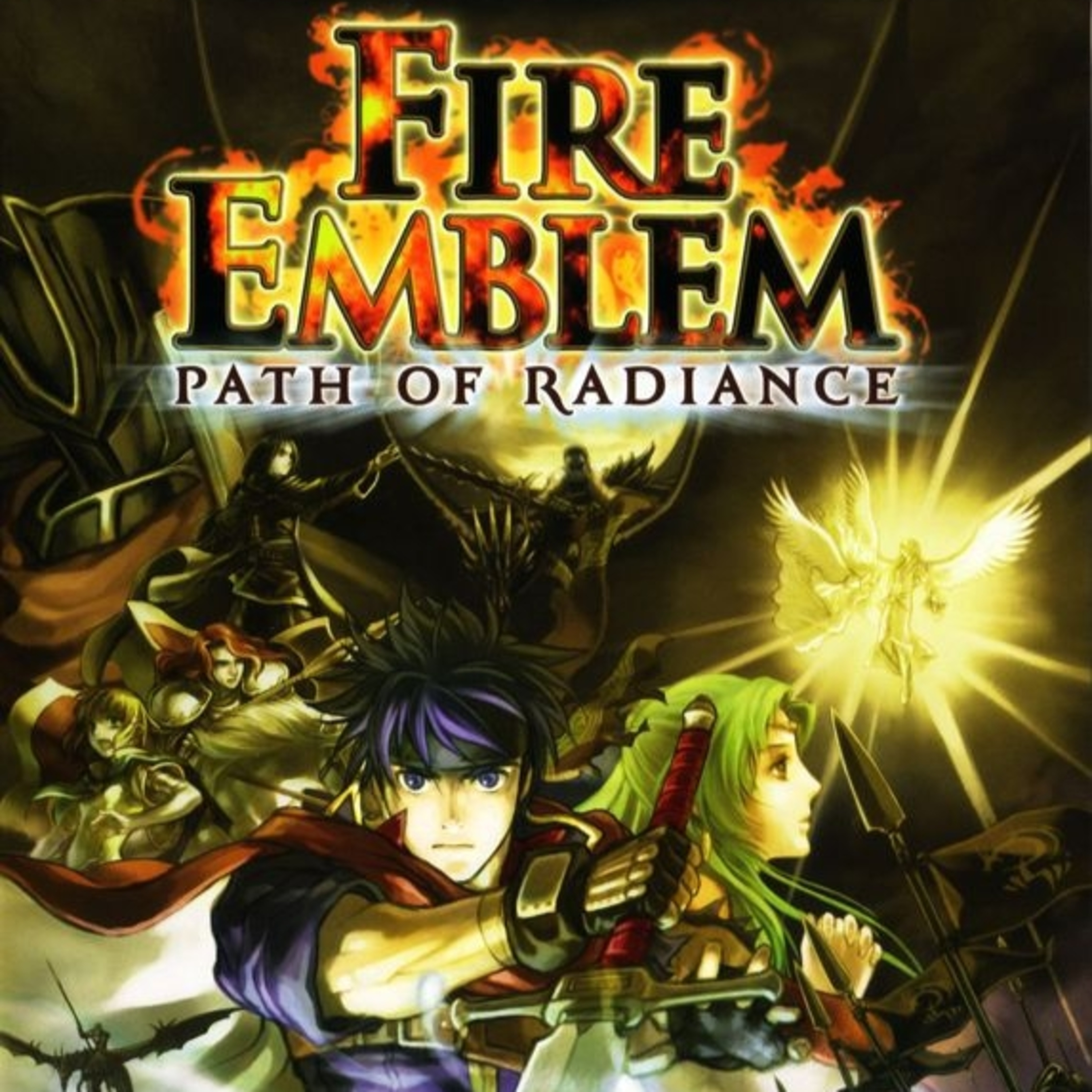 Fire Emblem: Path of Radiance (GC) and the Bananza Spoilercast episode artwork