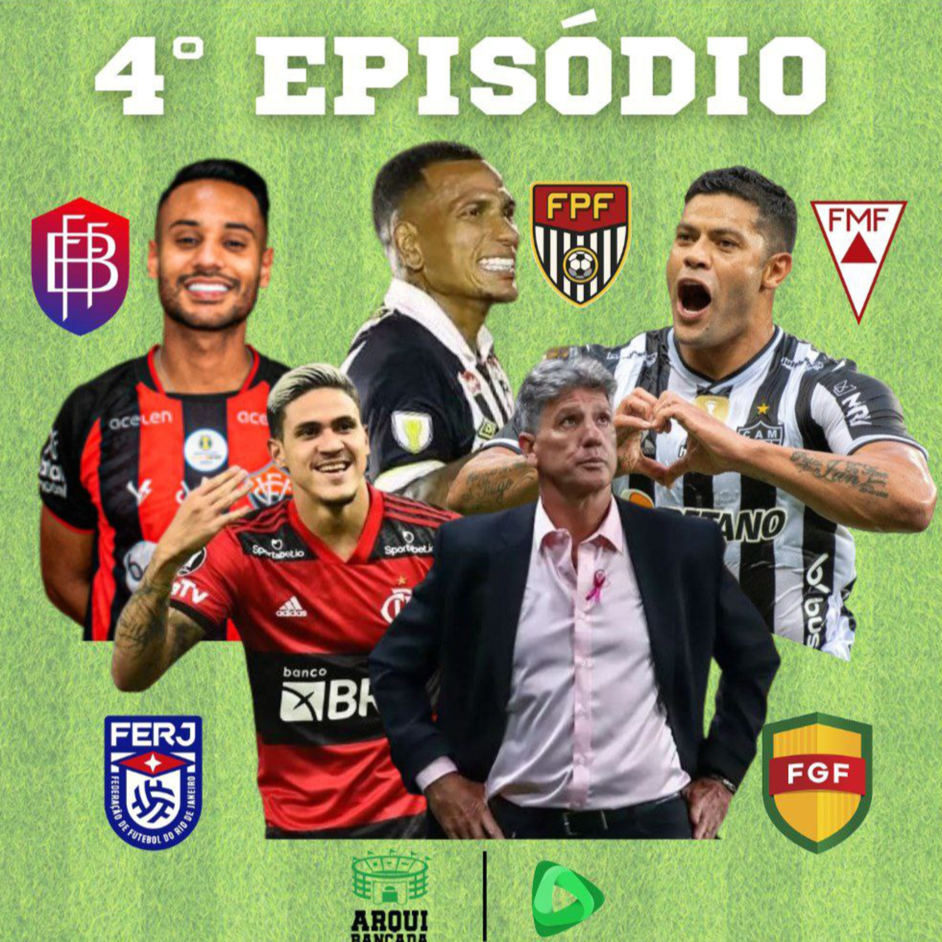 ARQUIBANCADA #04 - A melhor das resenhas sobre os principais estaduais do Brasil!!!! episode artwork