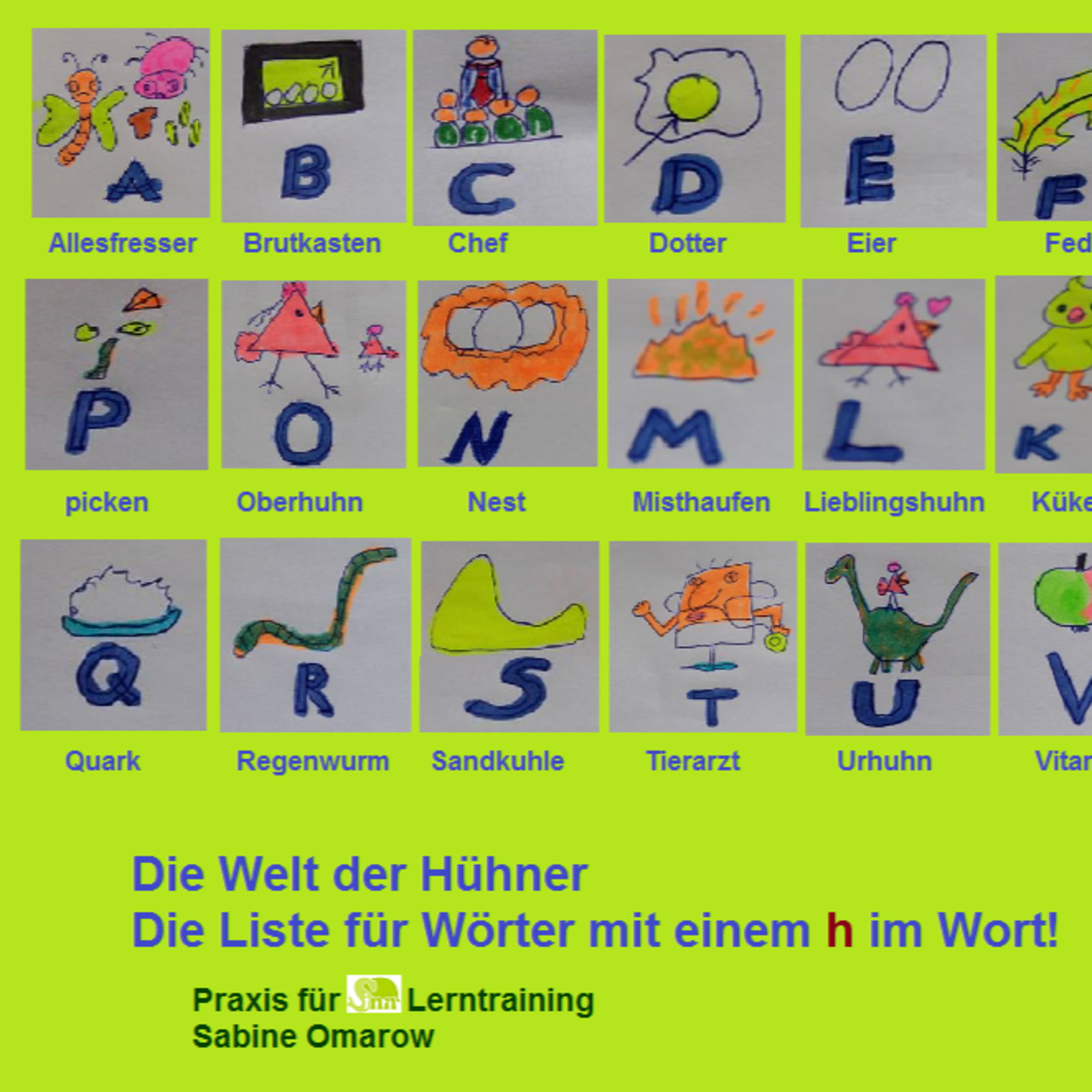 Kleiner Didaktikkurs zu den Wörter mit h - Teil 5 episode artwork