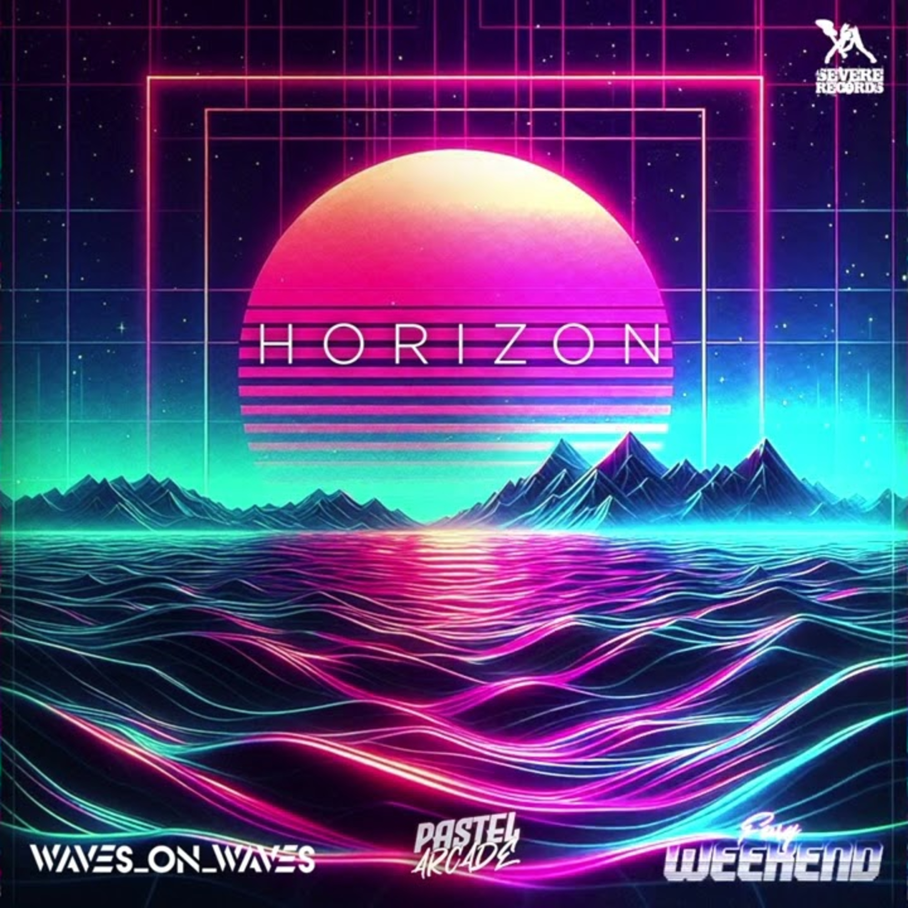 Shellshocked Radio Recommendations - Waves on Waves ft. Fury Weekend ft. Pastel Arcade - Horizon