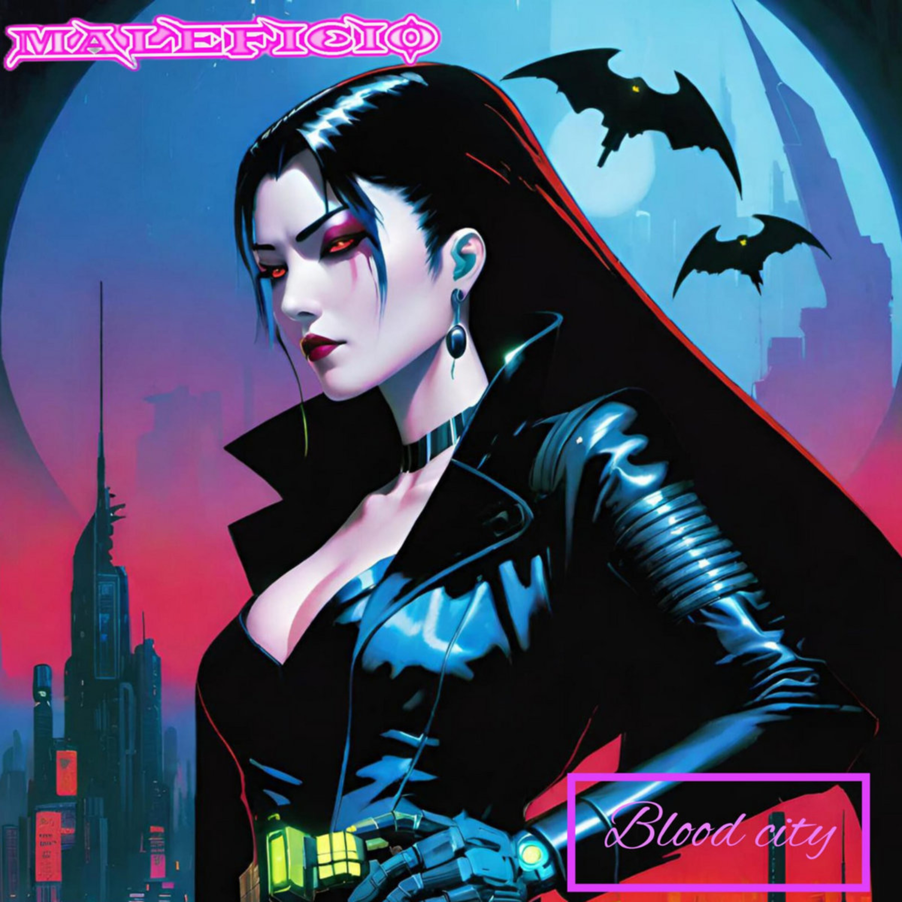 Shellshocked Radio Recommendations - MALEFICIO⸸ - Blood City - Darkwave / Postpunk Music