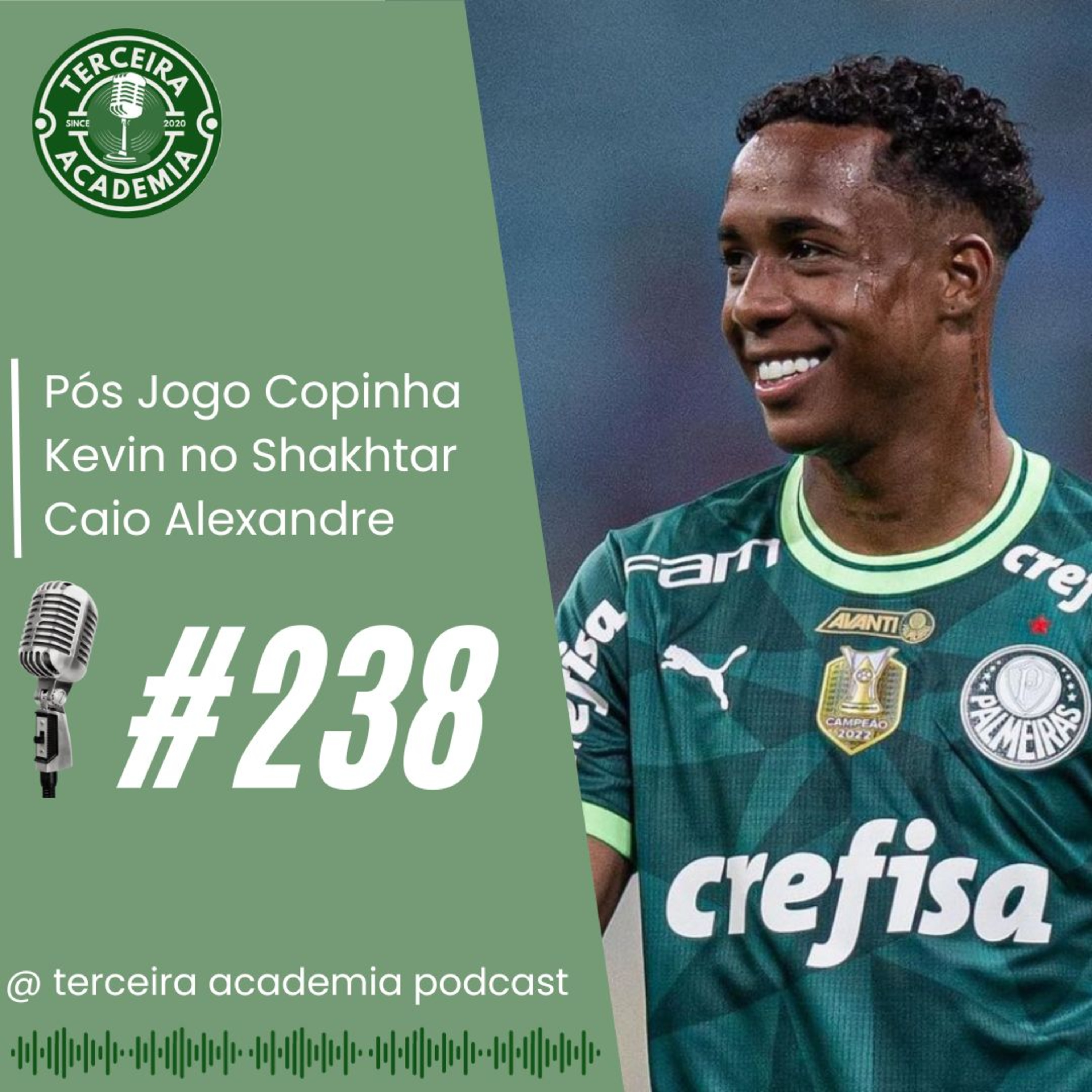 #238 | PÓS JOGO COPA SÃO PAULO | KEVIN NO SHAKHTAR | CAIO ALEXANDRE | ÚLTIMAS DO PALMEIRAS episode artwork