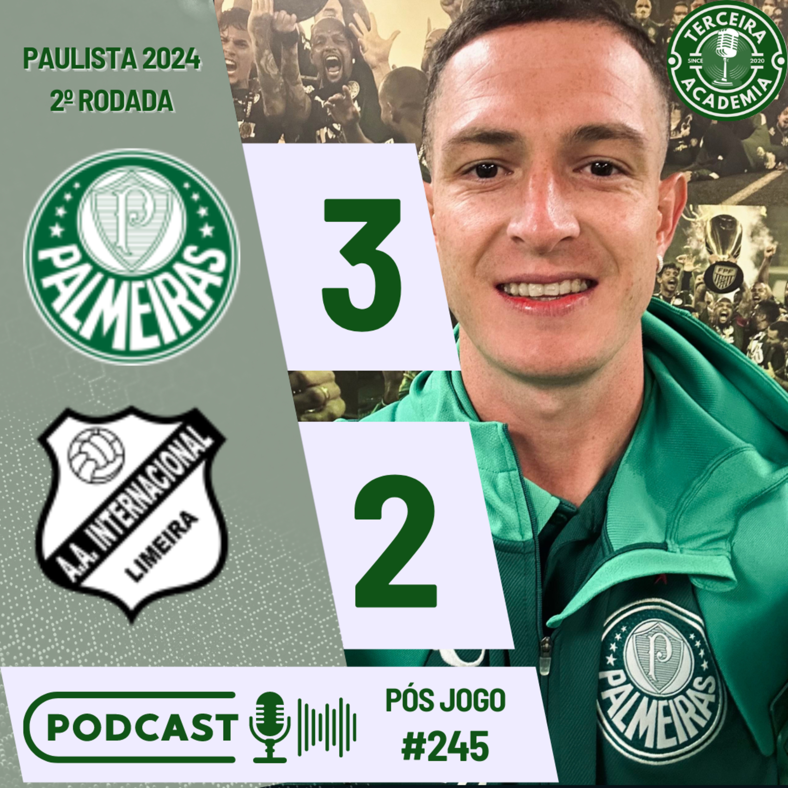 #245 | PALMEIRAS X INTER DE LIMEIRA PÓS JOGO | "HANNIBAL" MORENO episode artwork