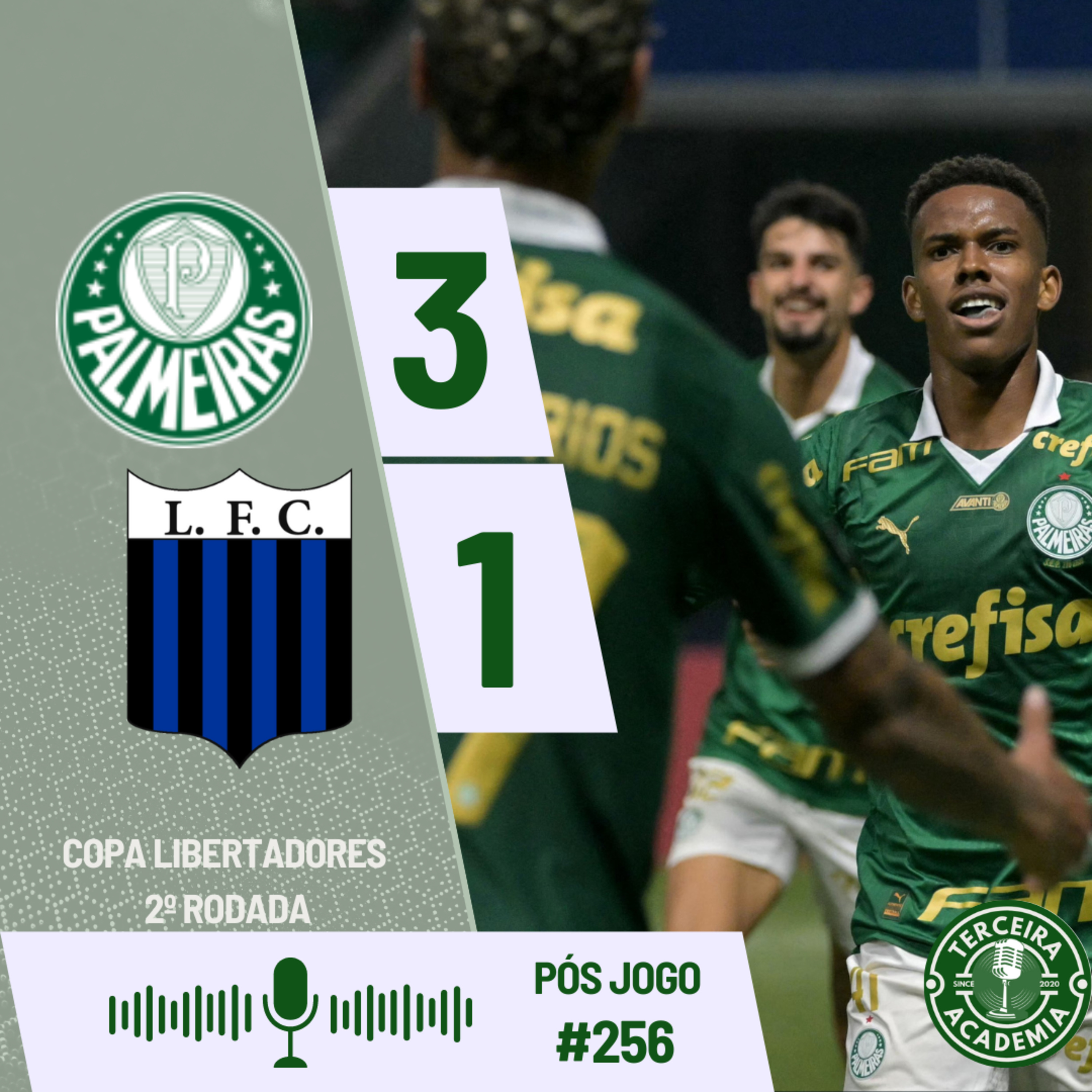 #256 | PALMEIRAS 3X1 LIVERPOOL-URU | PÓS JOGO | PRIMEIRO GOL DE ESTEVÃO  episode artwork