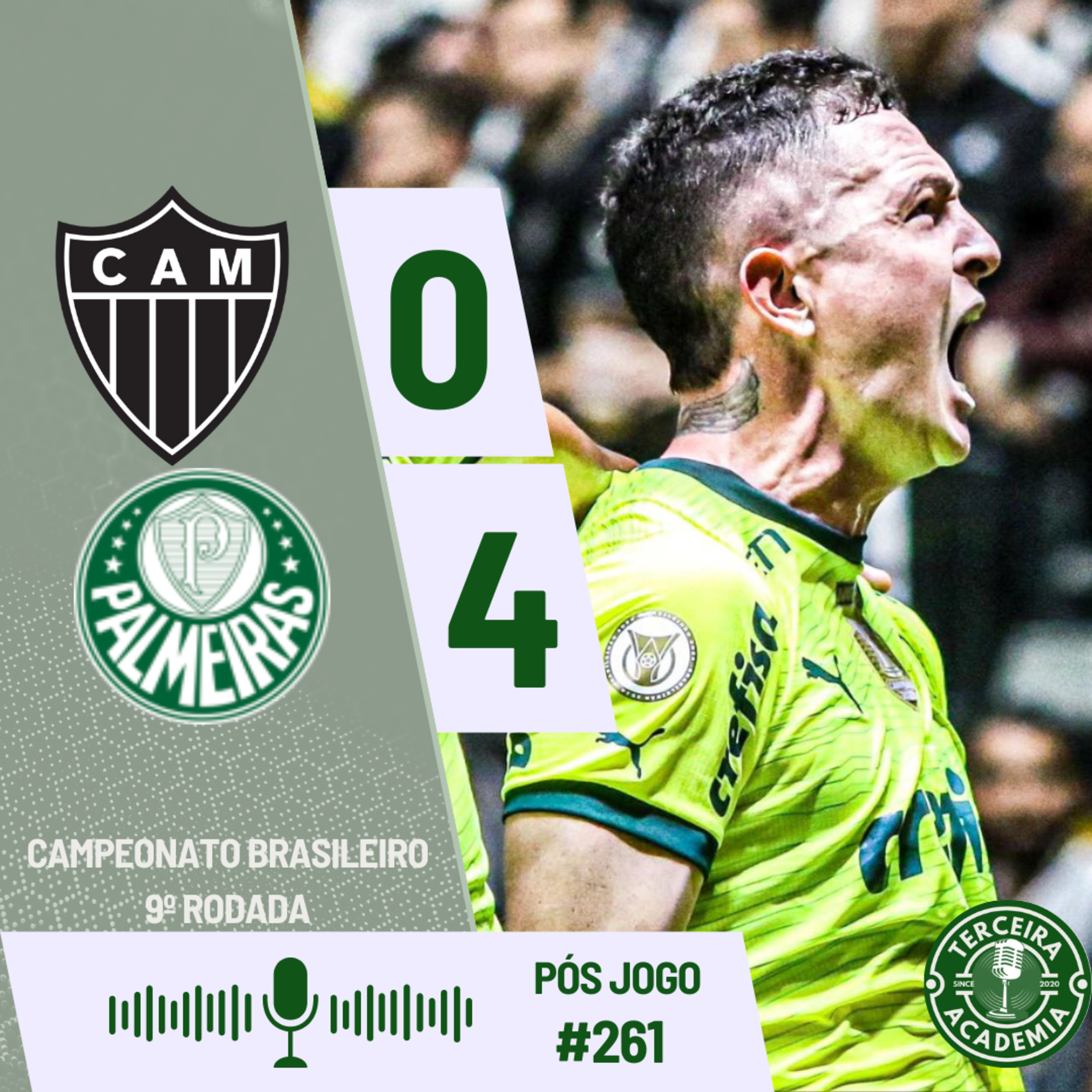 #261 | ATLÉTICO MG 0X4 PALMEIRAS | PÓS JOGO | BRASILEIRO 2024 episode artwork
