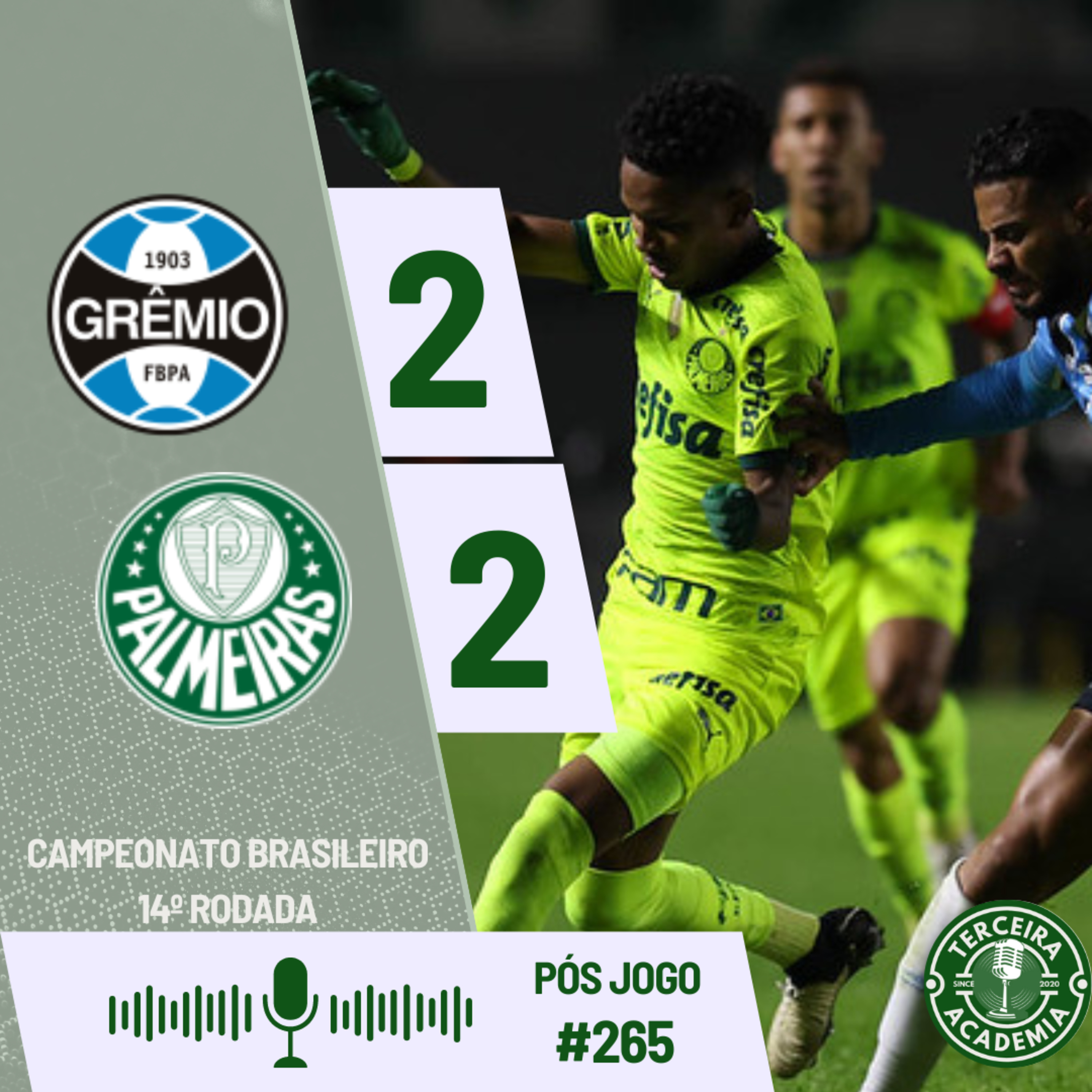 #265 | GRÊMIO 2X2 PALMEIRAS | PÓS JOGO | COLETIVA ABEL FERREIRA episode artwork