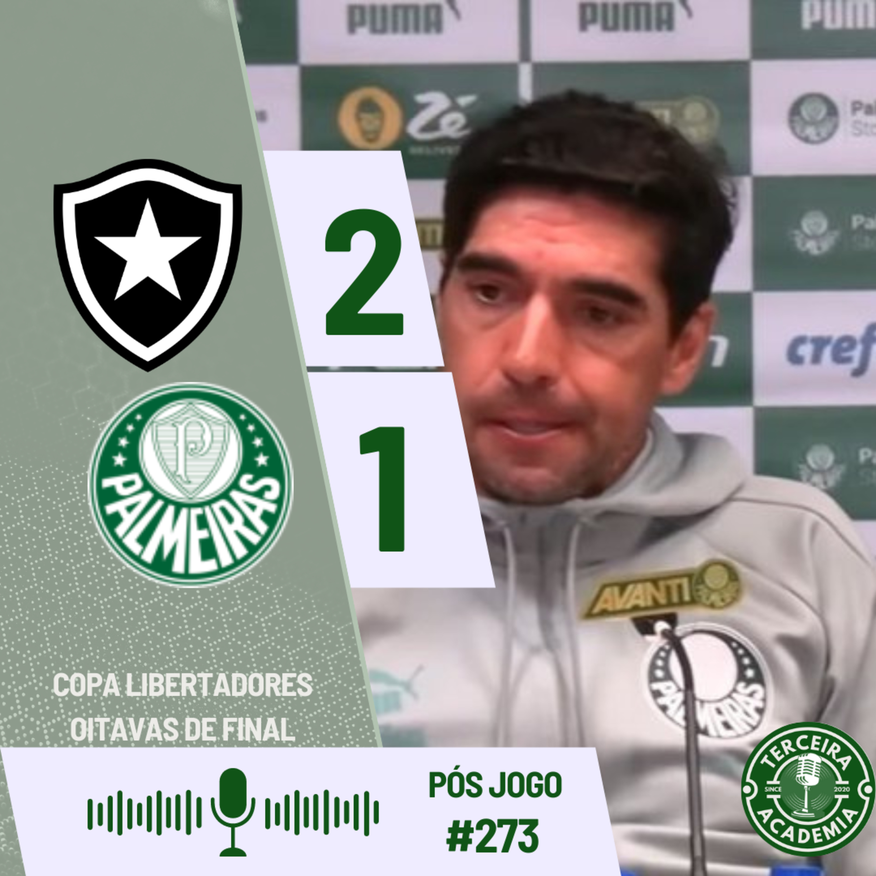 #273 | BOTAFOGO 2X1 PALMEIRAS | PÓS JOGO | COPA LIBERTADORES  episode artwork