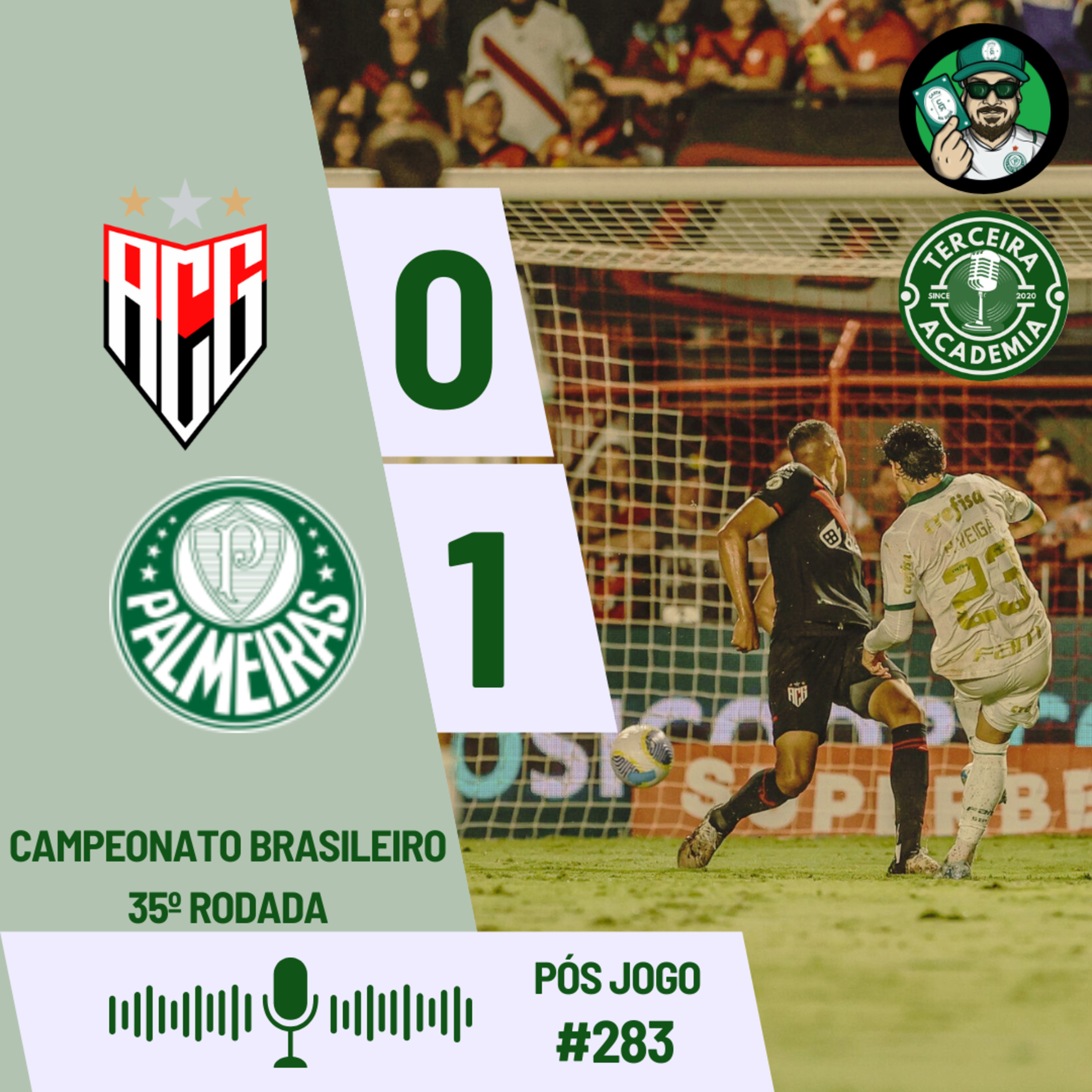 #283 | ATLÉTICO-GO 0X1 PALMEIRAS | LÍDER MAIS UMA VEZ !  episode artwork