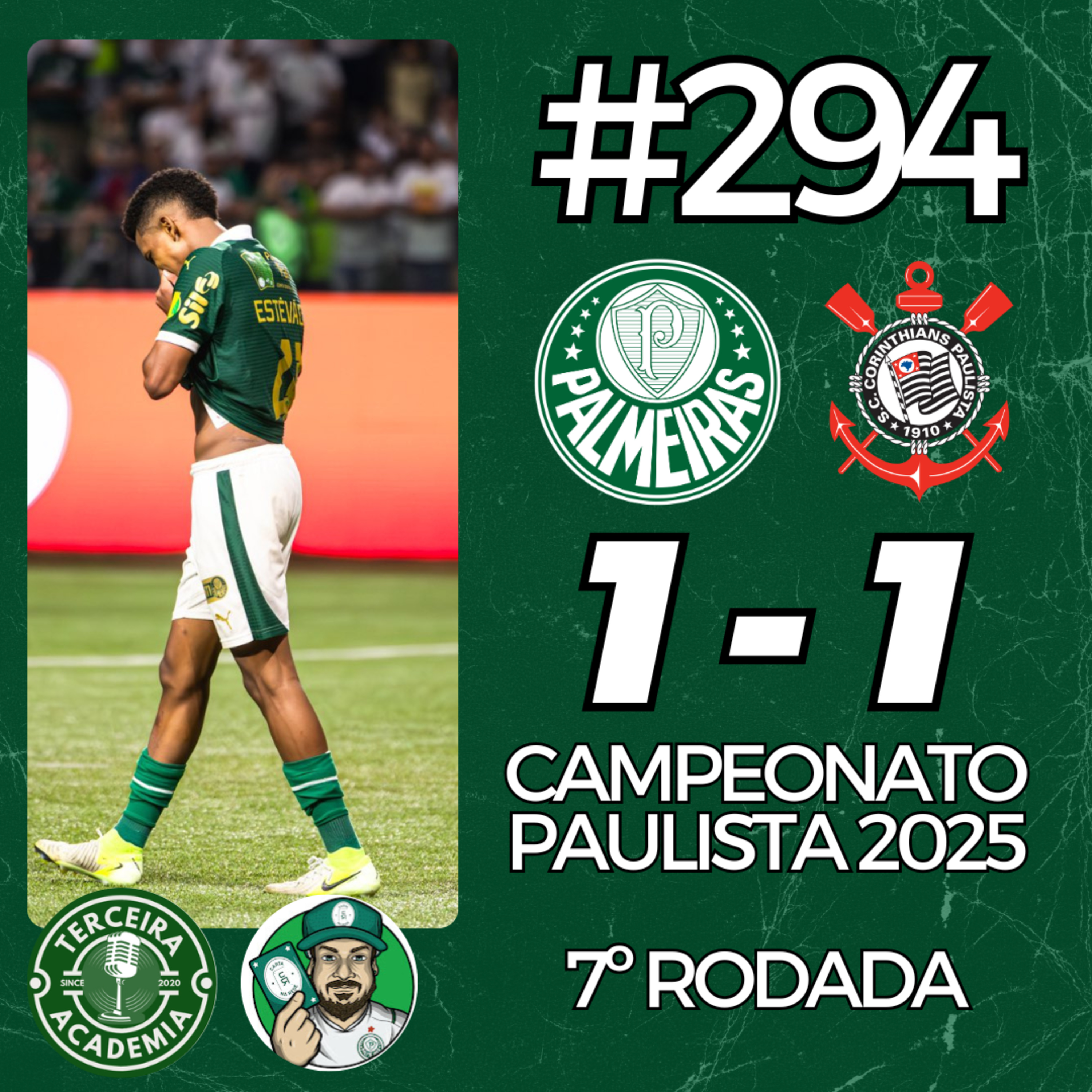 #294 | PALMEIRAS 1X1 CORINTHIANS | PÓS JOGO | FALTA UM CAMISA 9 ! episode artwork