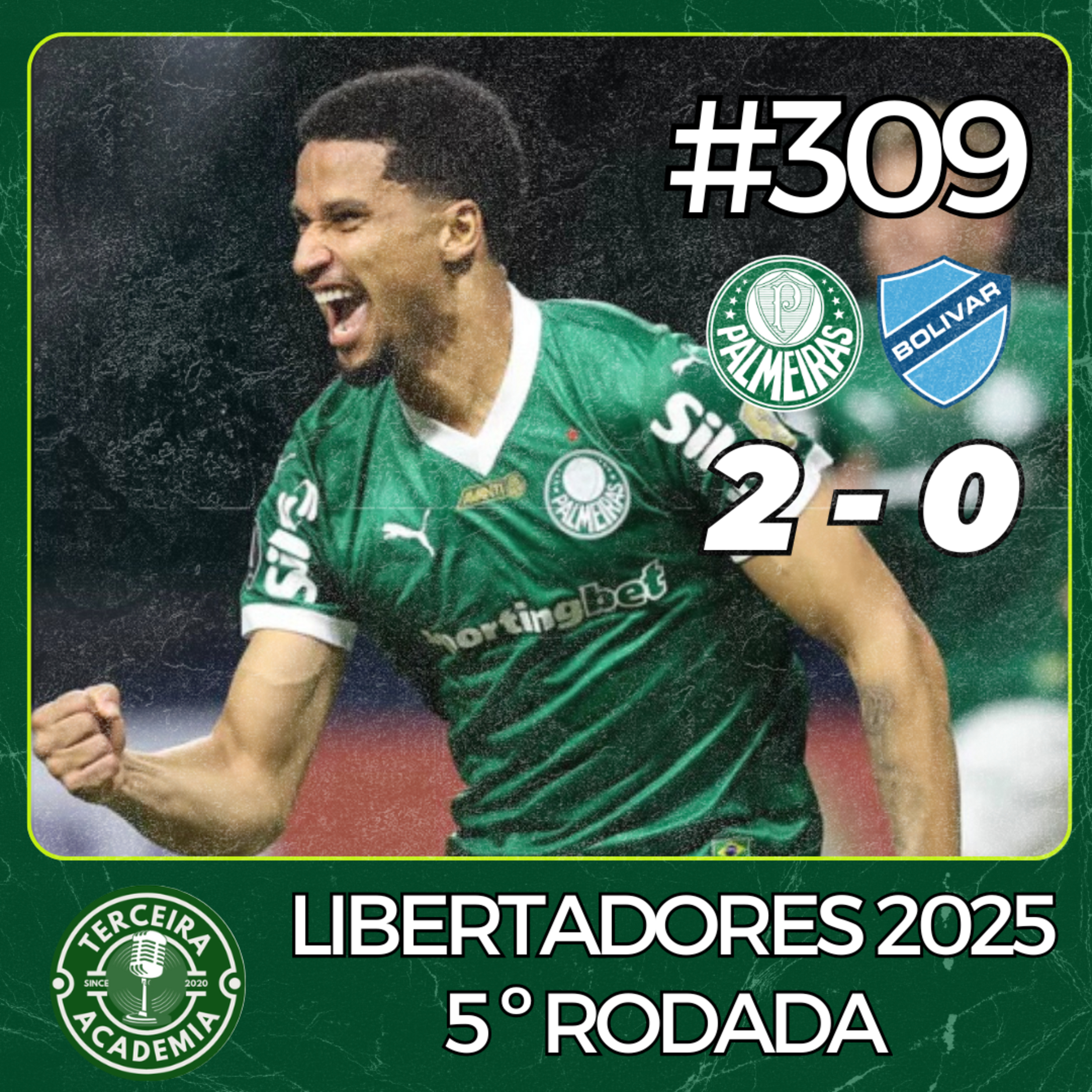 #309 | PALMEIRAS 2X0 BOLÍVAR | PÓS JOGO | COPA LIBERTADORES 2025 episode artwork