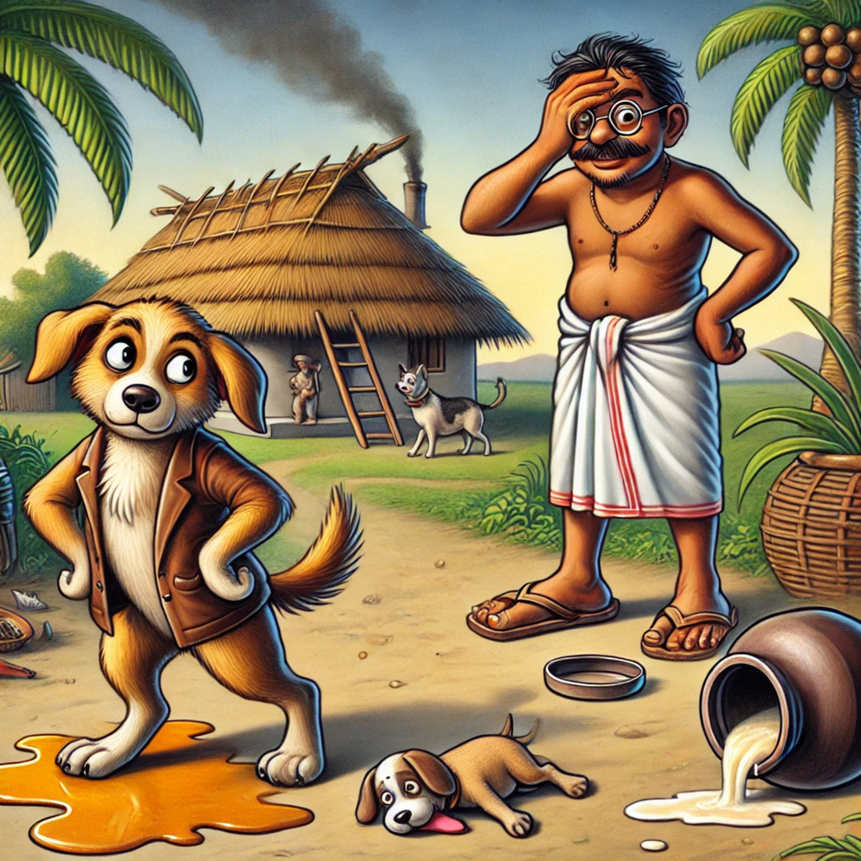 எண்ணை குடிச்ச நாயை விட்டுட்டு எதுக்க வந்த நாயை அடிச்சானாம் episode artwork