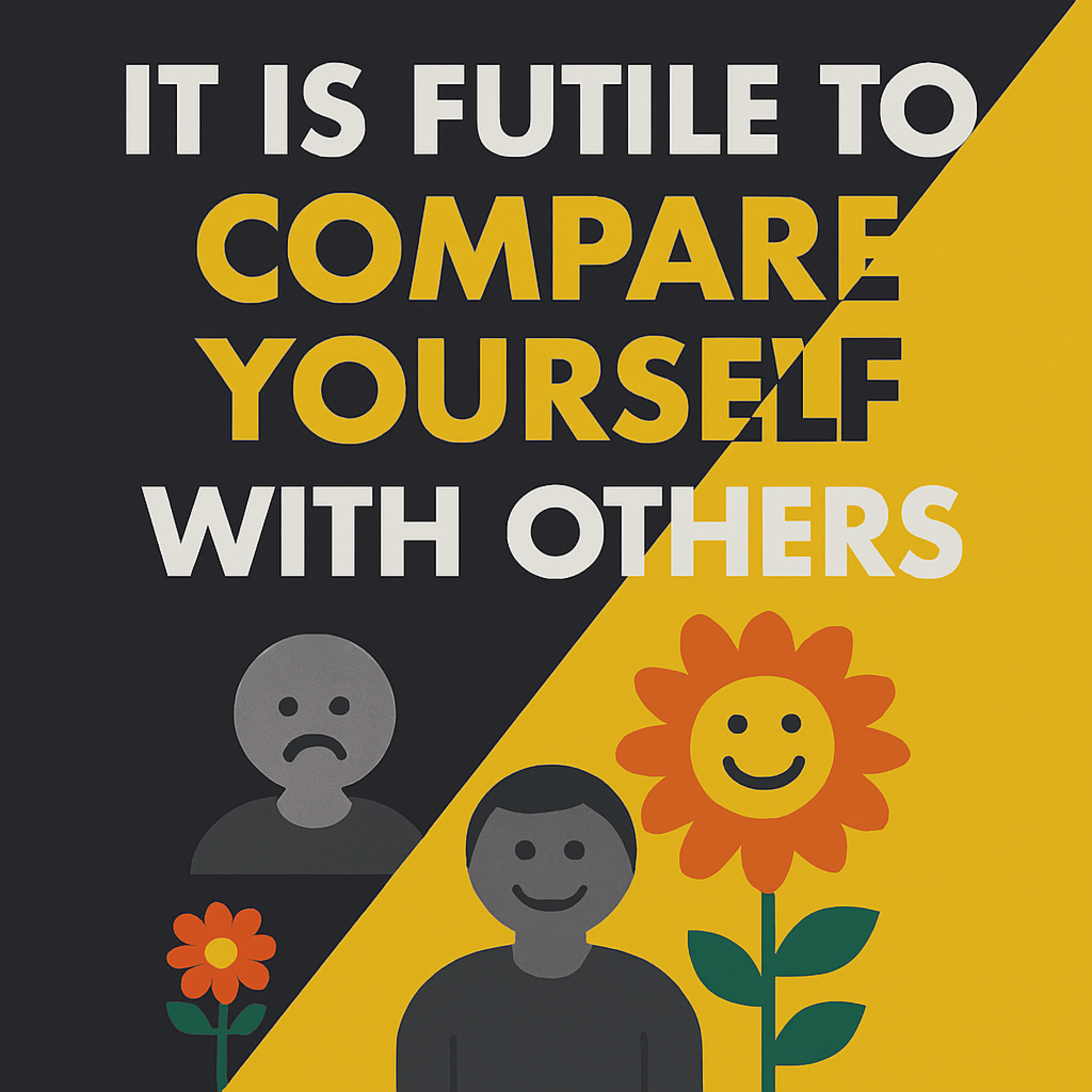 It is futile to compare yourself with others episode artwork