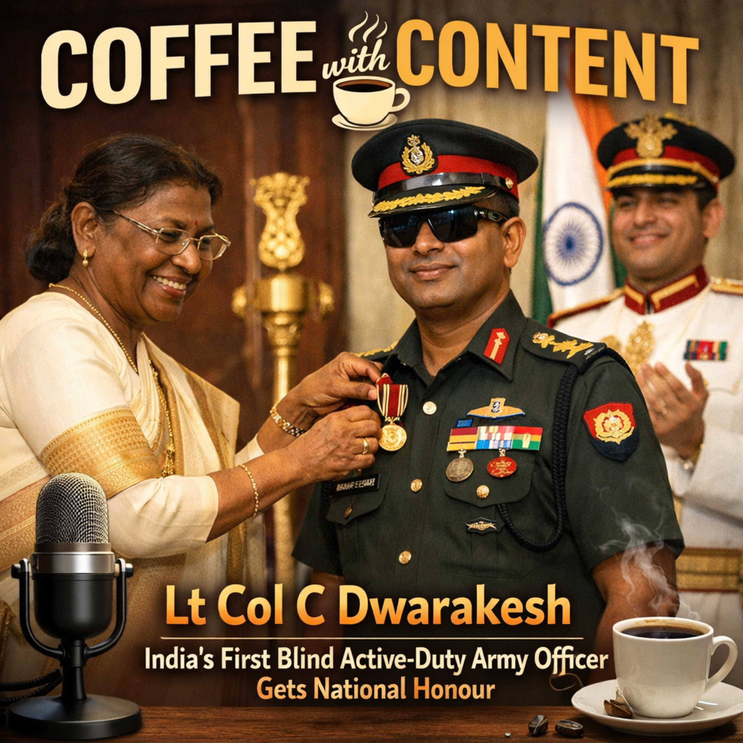 Lt Col C Dwarakesh episode artwork