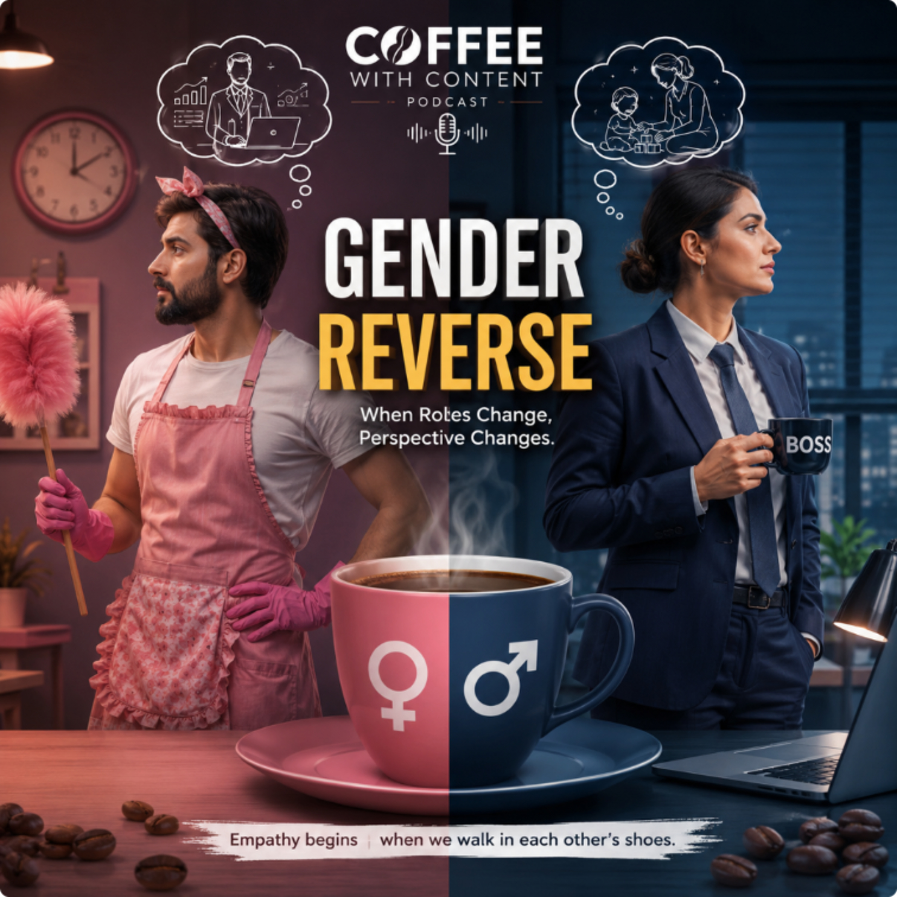 Gender reverse concept episode artwork