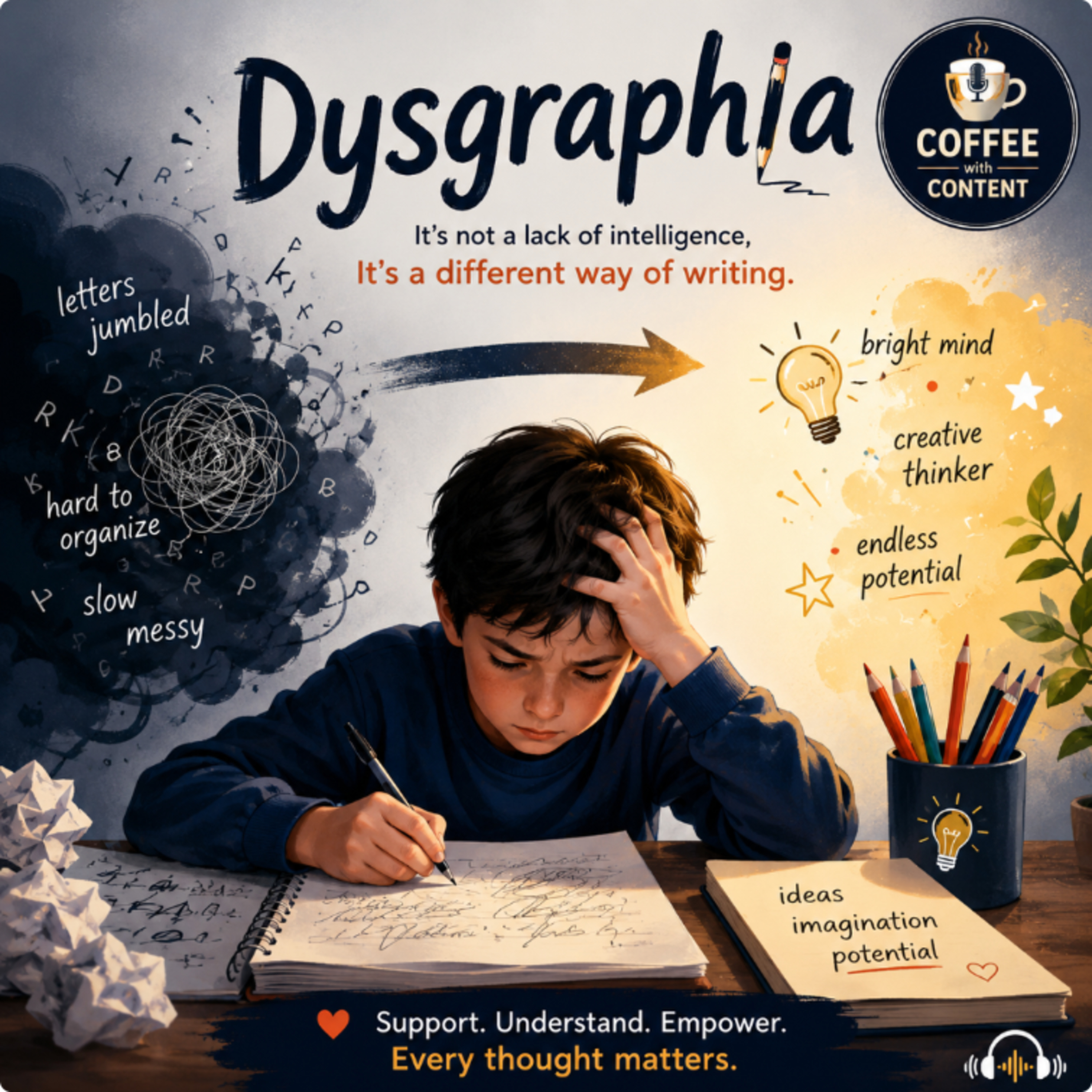 Dysgraphia episode artwork