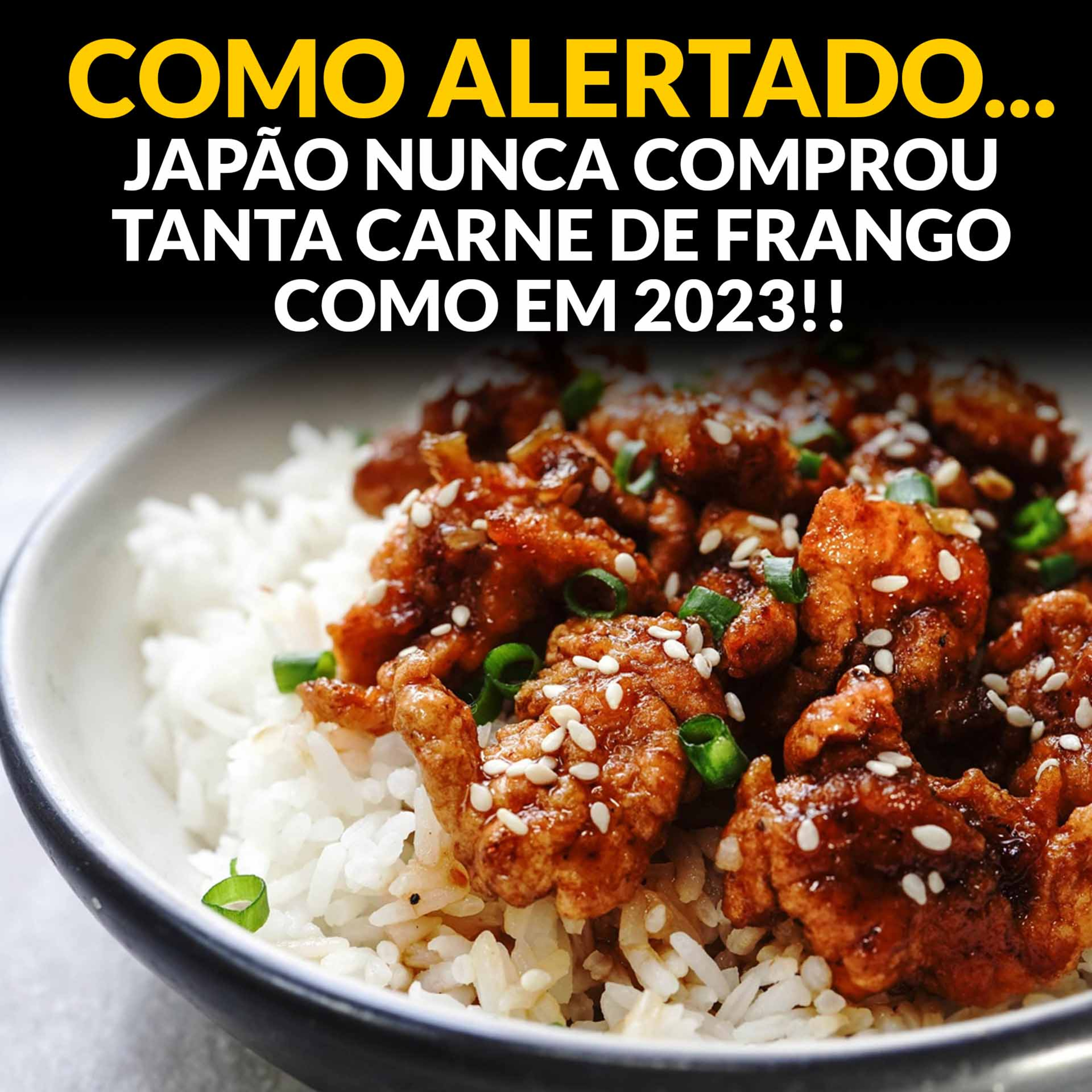 COMO ALERTADO... JAPÃO NUNCA COMPROU TANTA CARNE DE FRANGO COMO EM 2023!! episode artwork