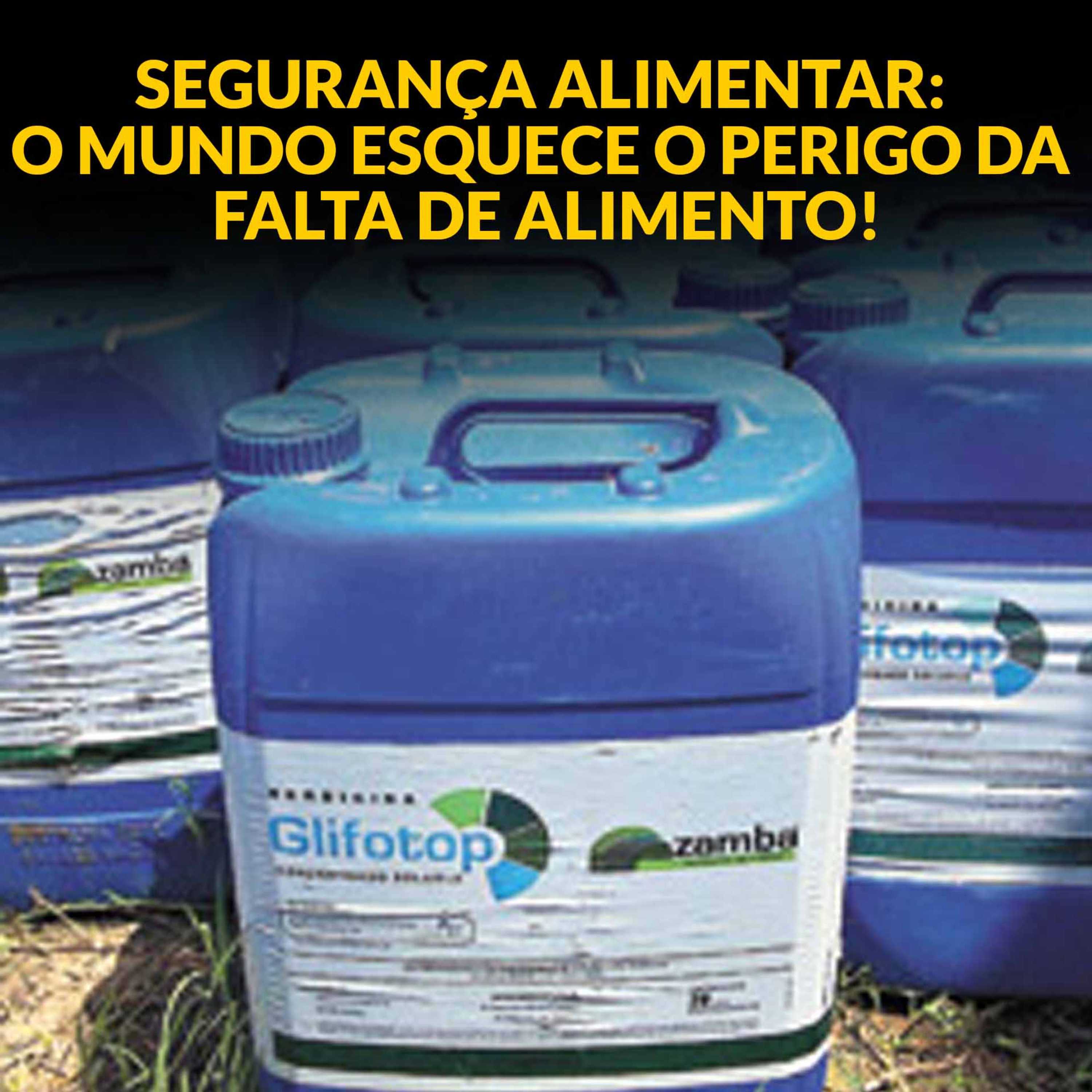 SEGURANÇA ALIMENTAR: O MUNDO ESQUECE O PERIGO DA FALTA DE ALIMENTO!