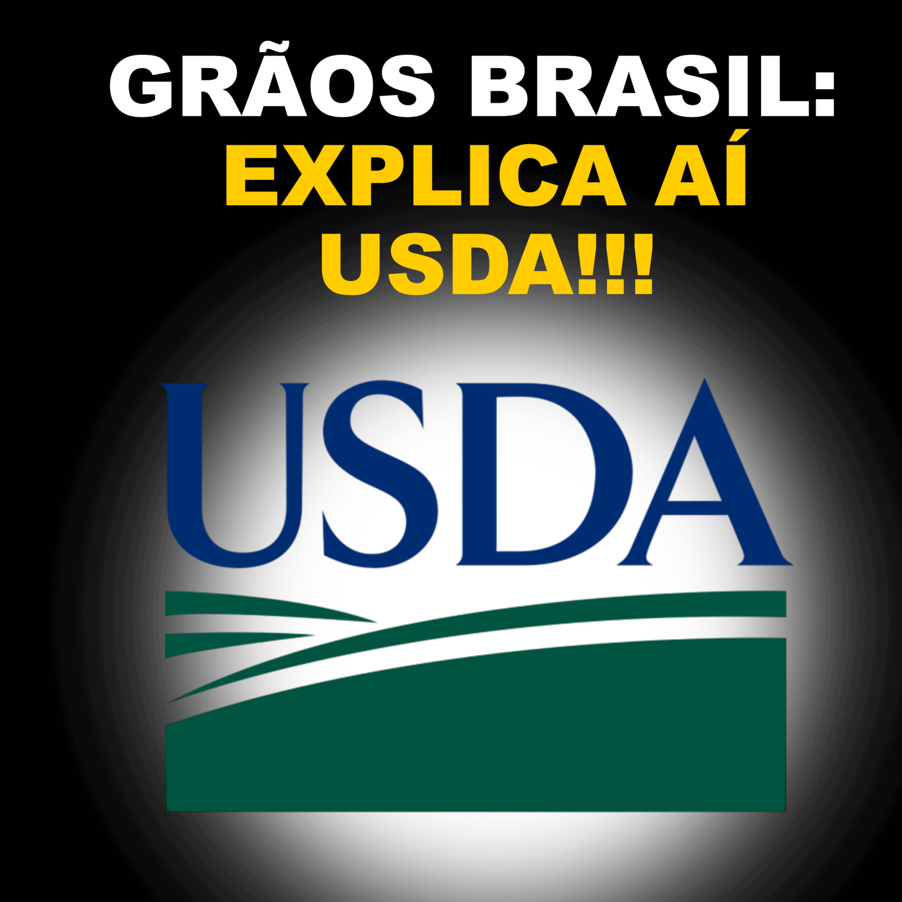 GRÃOS BRASIL: EXPLICA AÍ USDA!!!