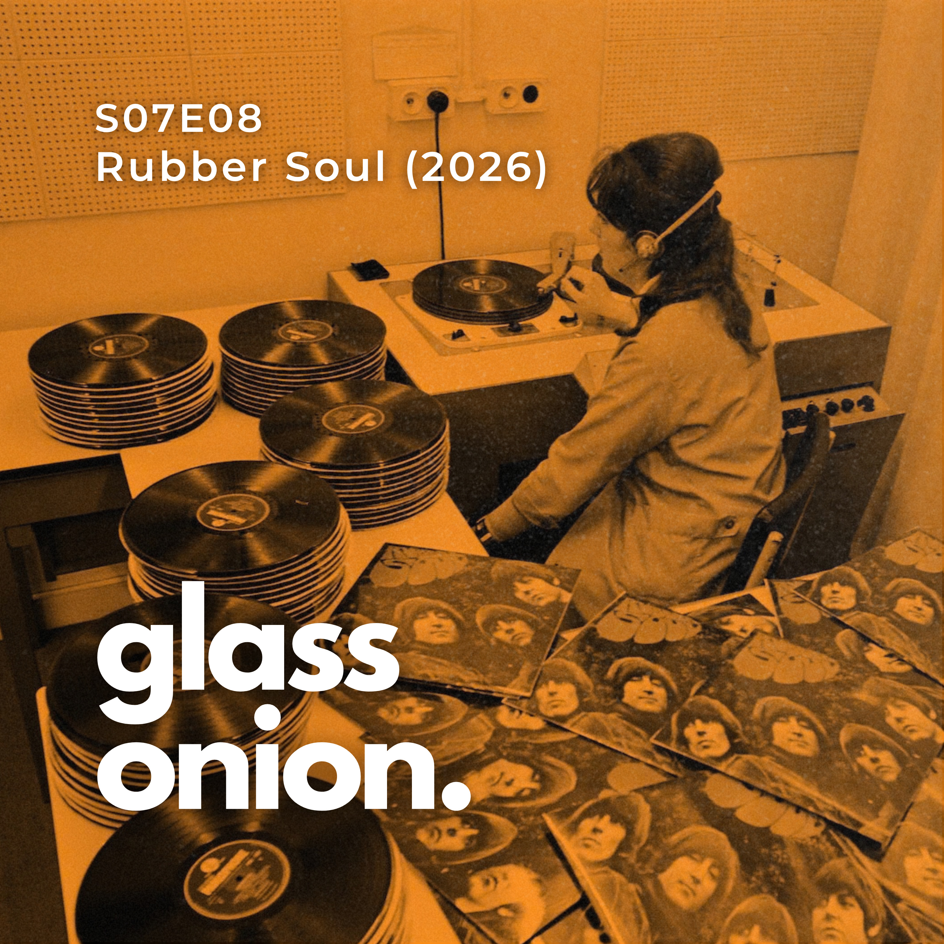Portada de Glass Onion Beatles Podcast