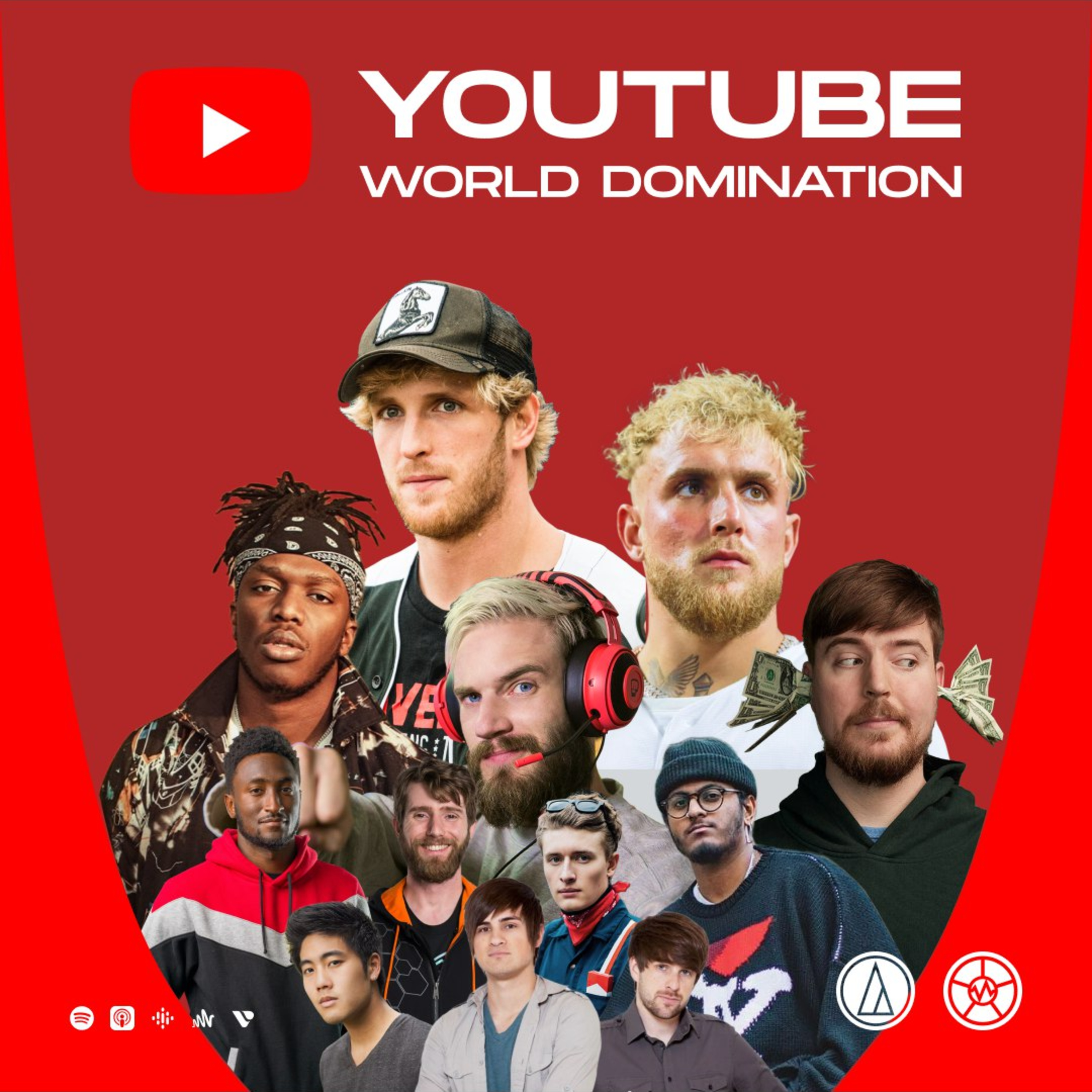 #109: YouTube World Domination, KSI and Logan Paul!