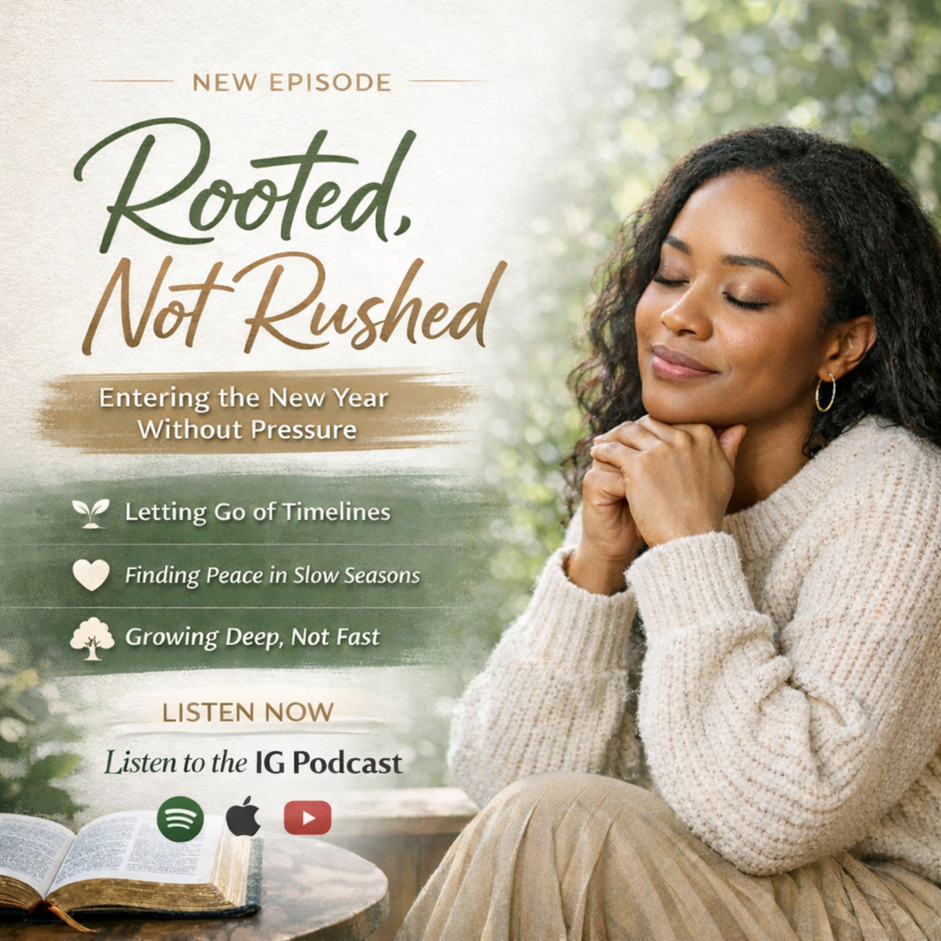 Rooted and not Rushed.