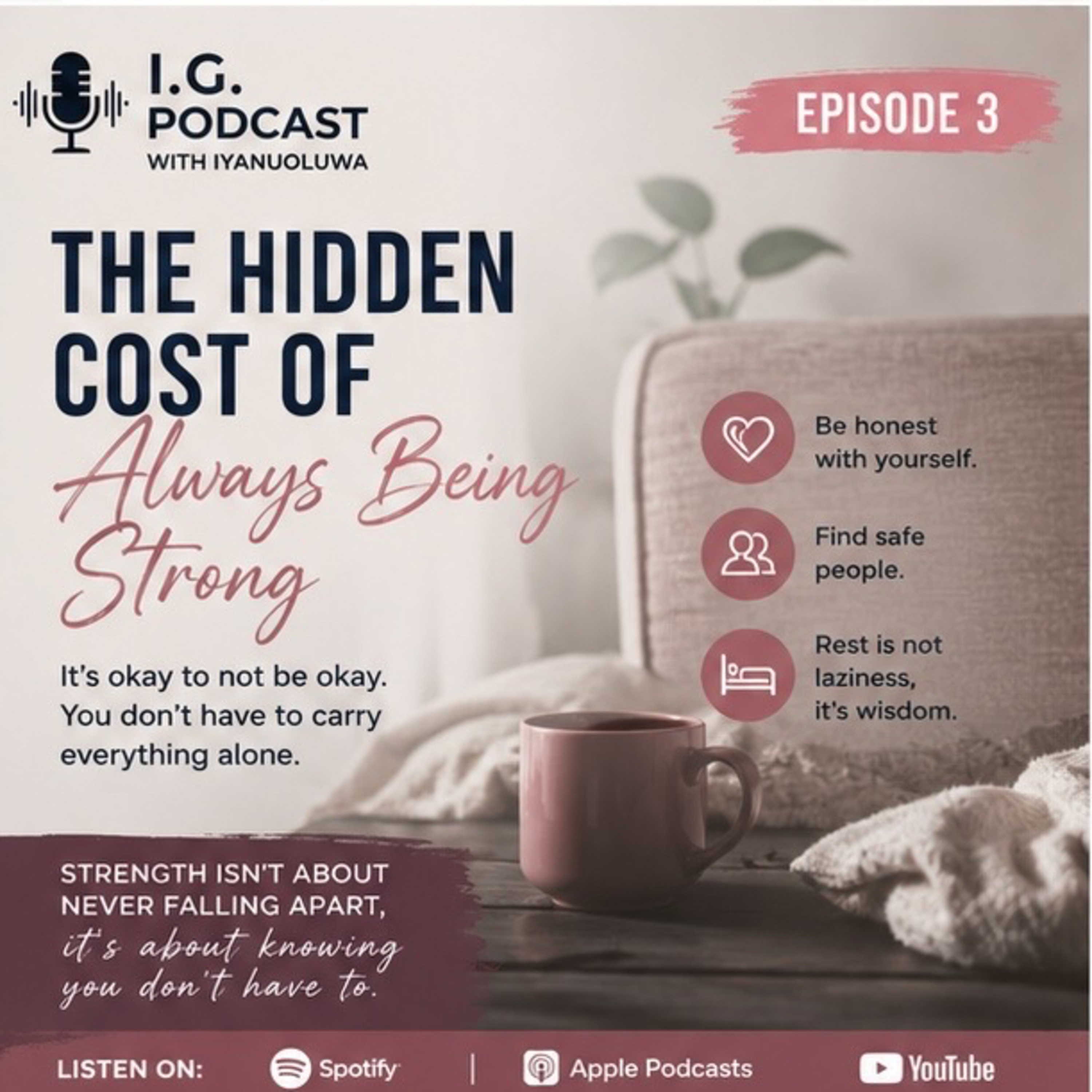 The hidden cost of staying strong.