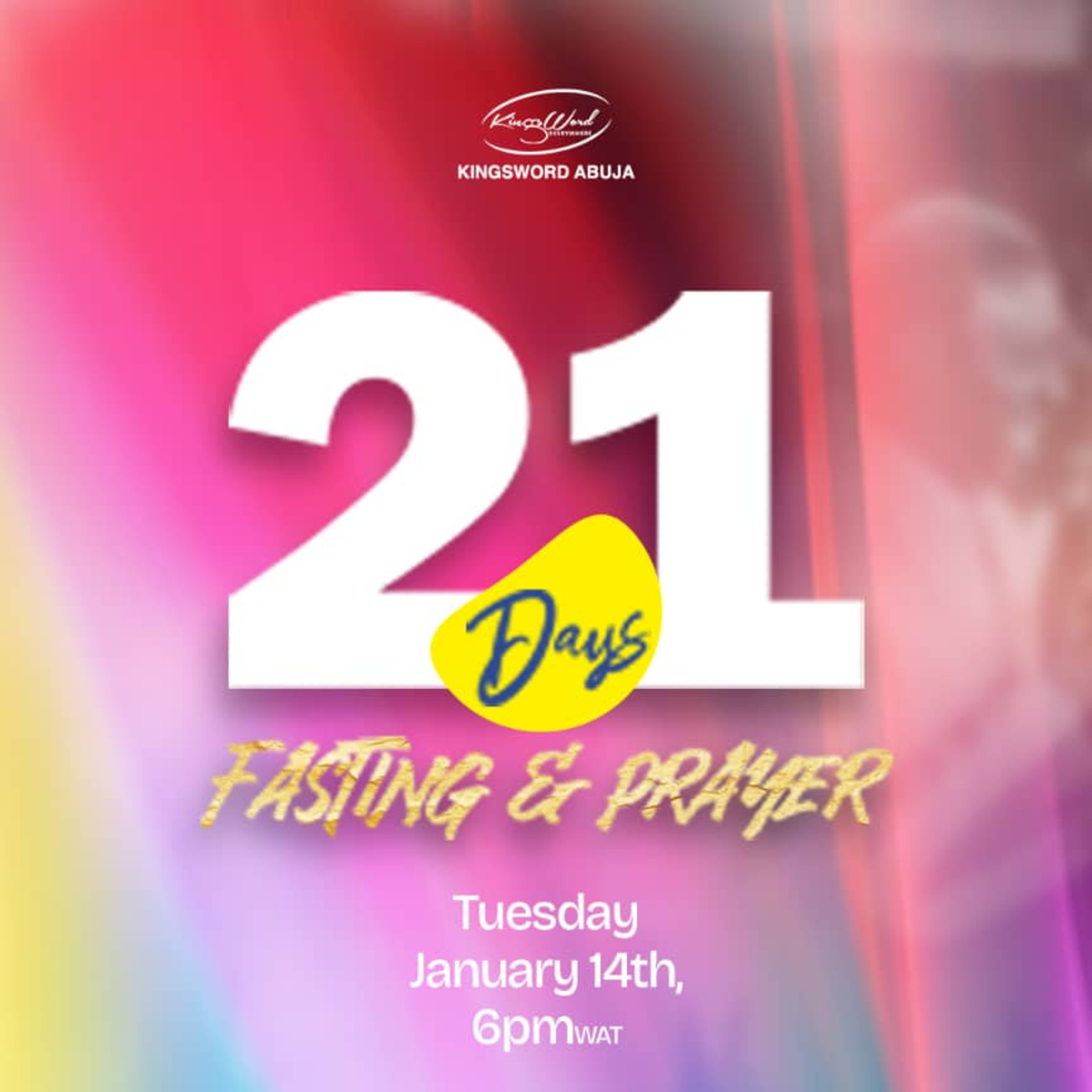 21 DAYS FASTING & PRAYER