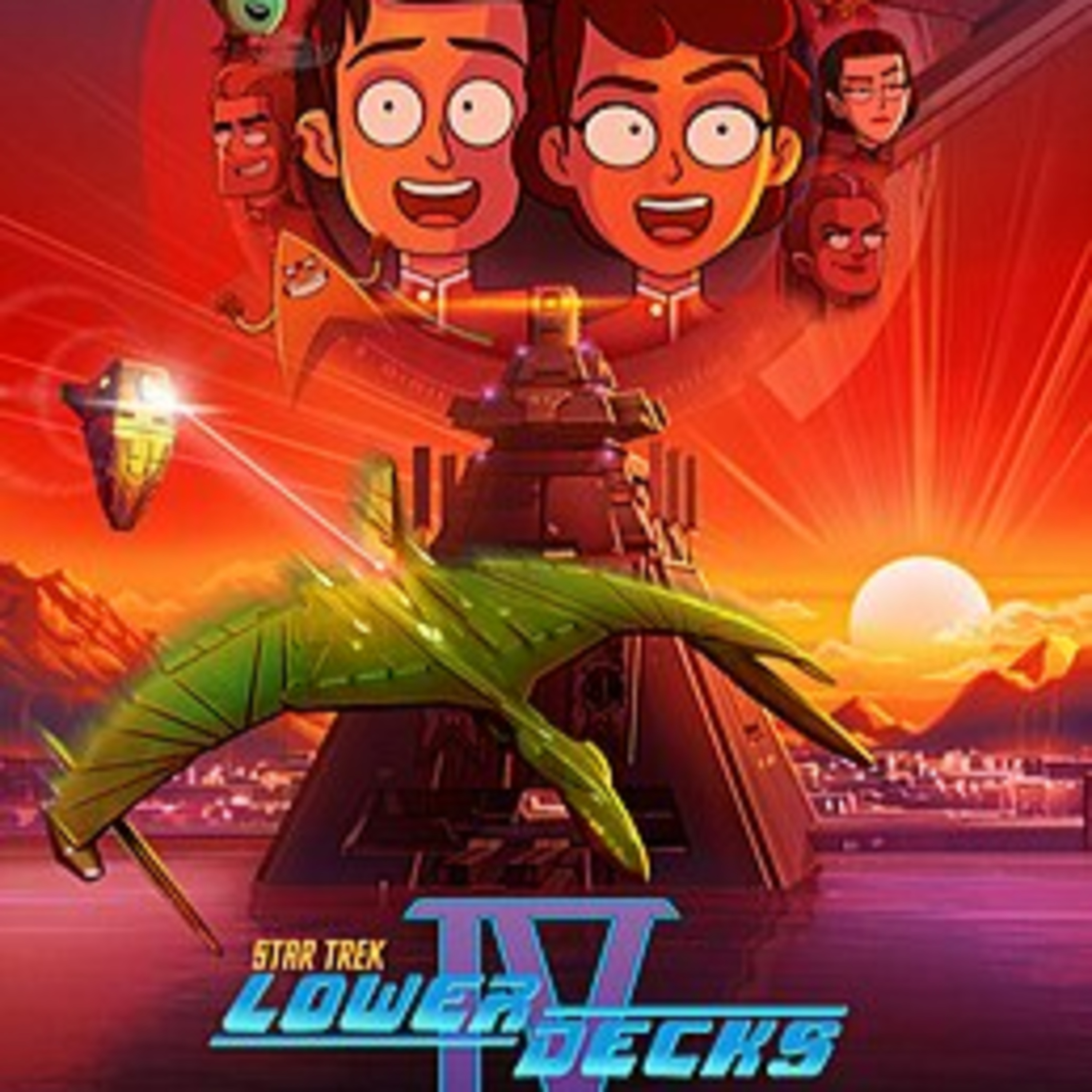 Episode 125 Star Trek Lower Decks S4 Roundtable with Issa Diao & Sara Lynn Michener episode artwork