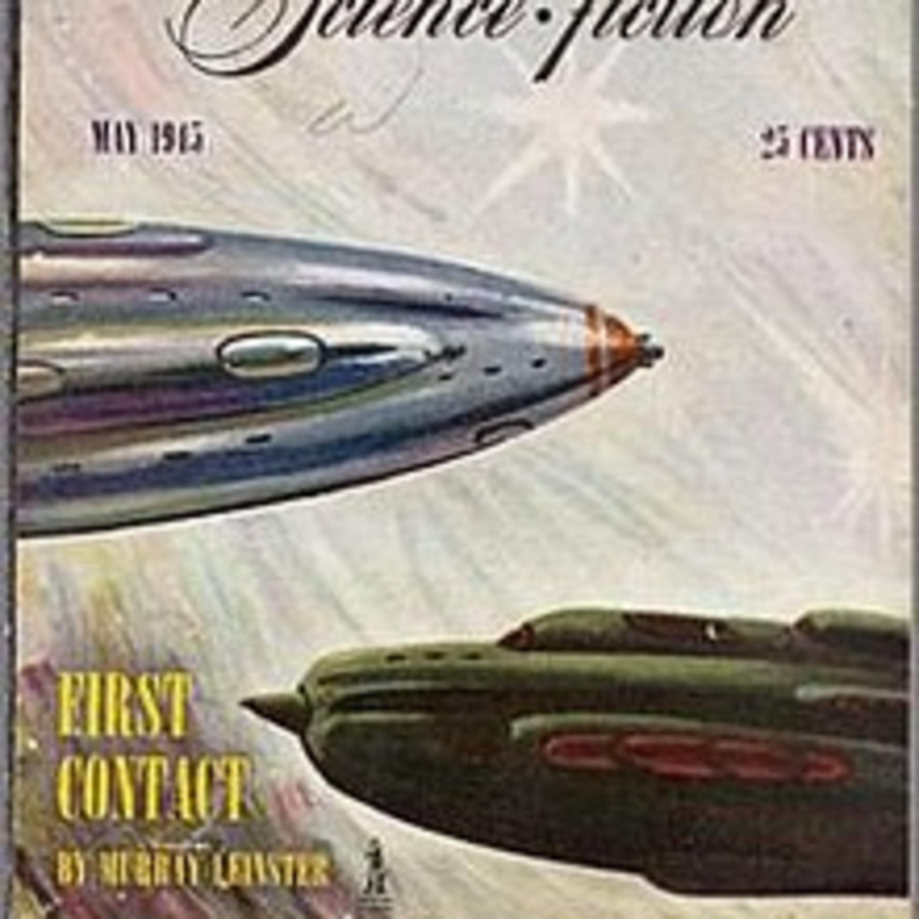 Episode #176 SF Hall of Fame #11 Murray Leinster’s First Contact episode artwork