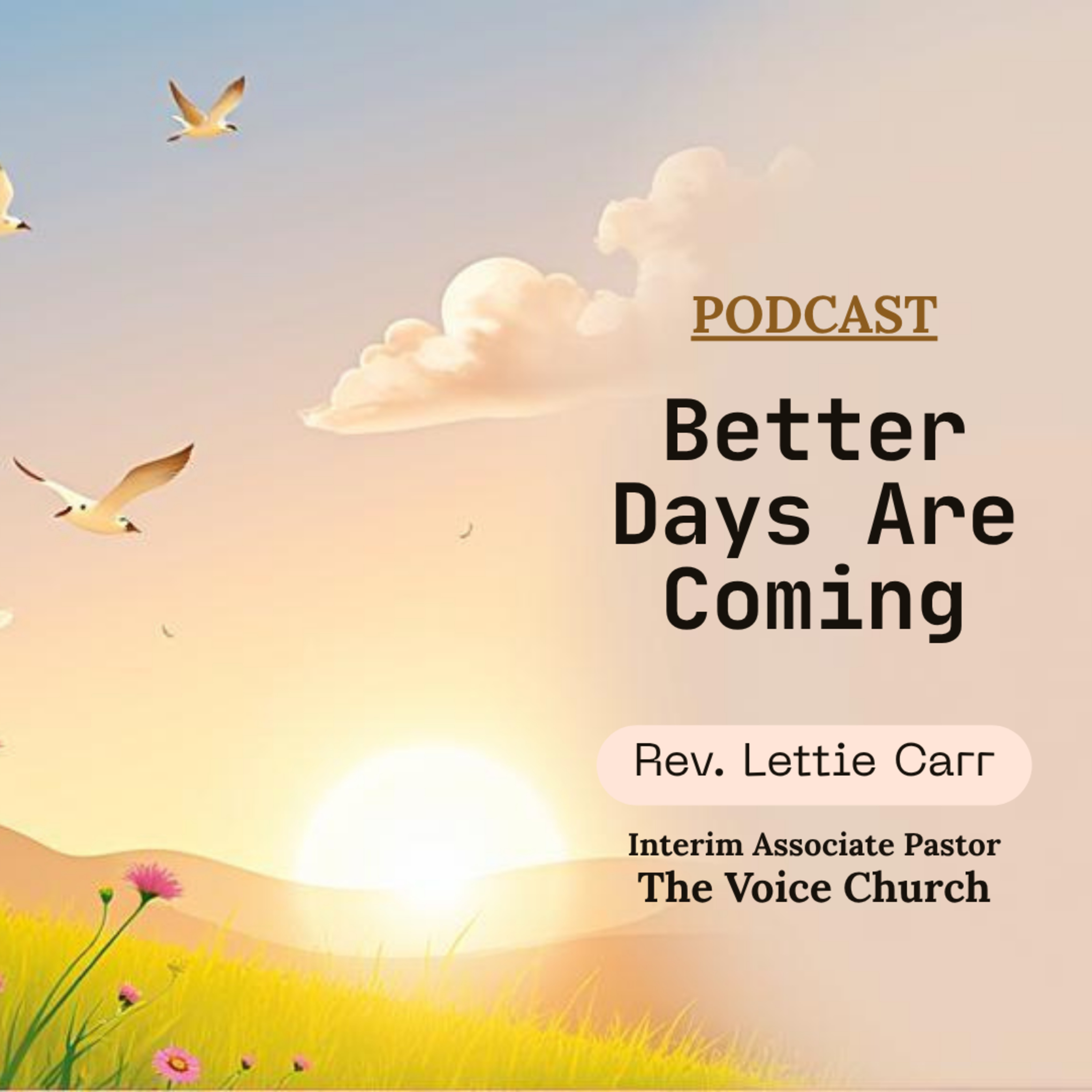 PODCAST: Better Day Are Coming episode artwork