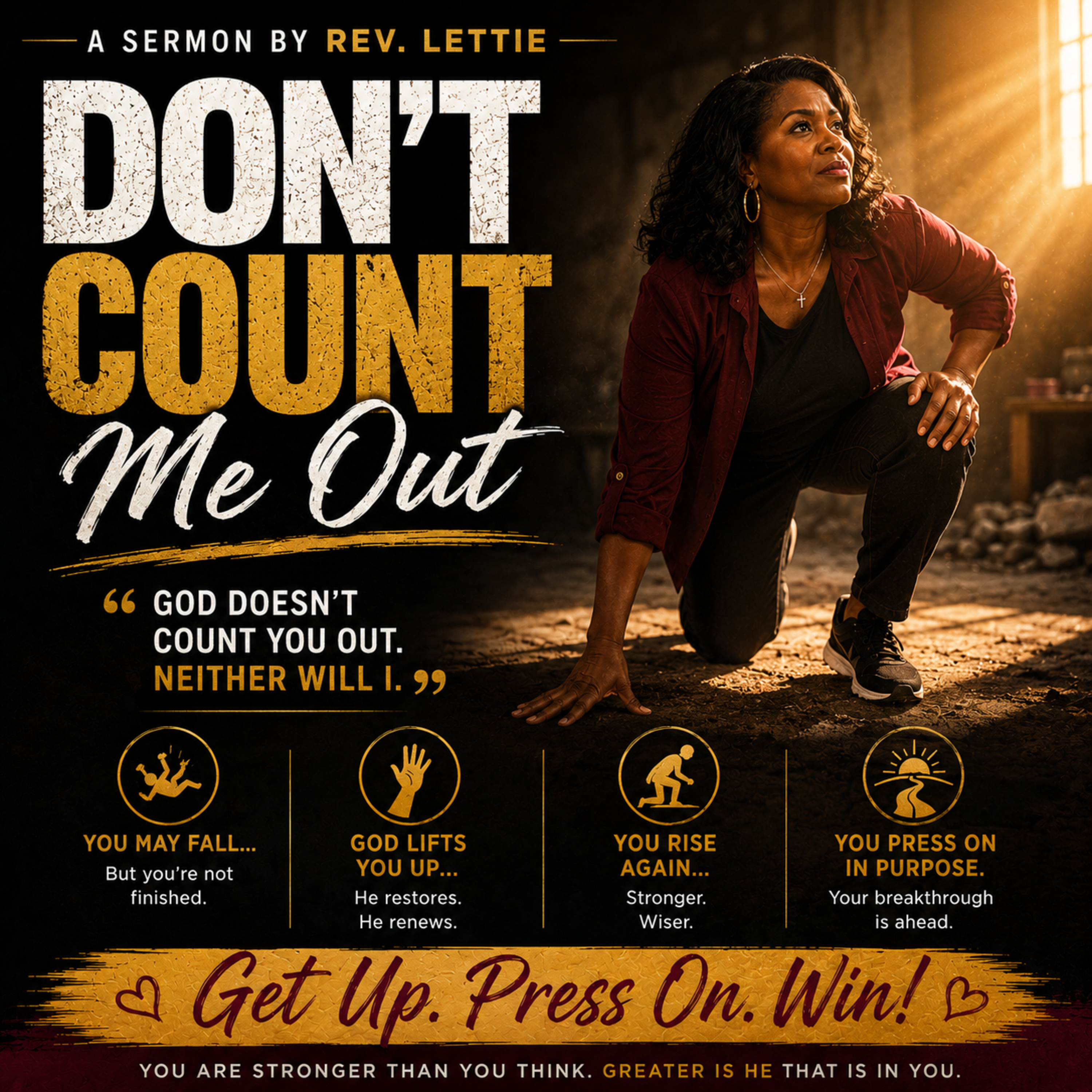 Don't Count Me Out episode artwork