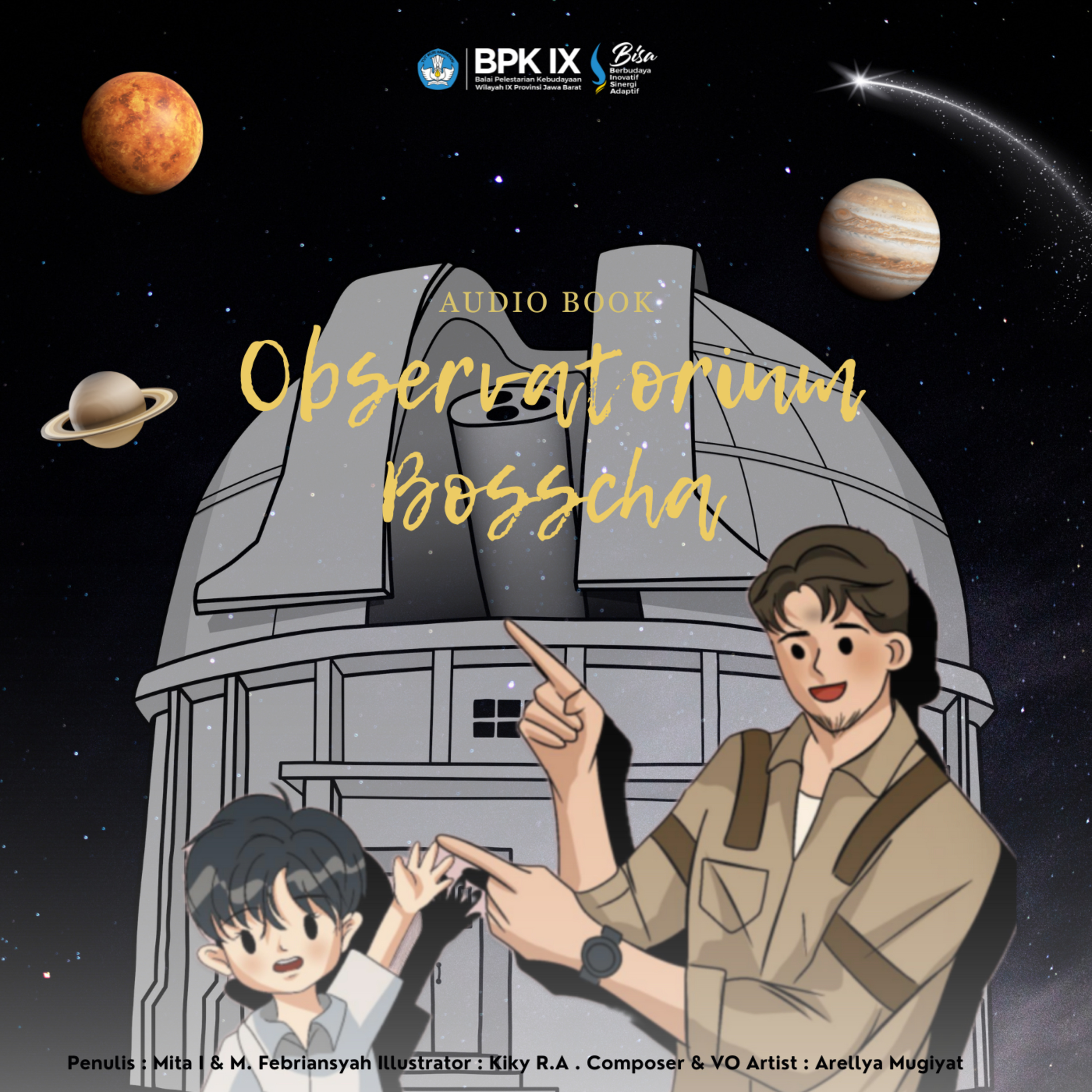 Audio Book Cerita Gambar Observatorium Bosscha [English Ver.]