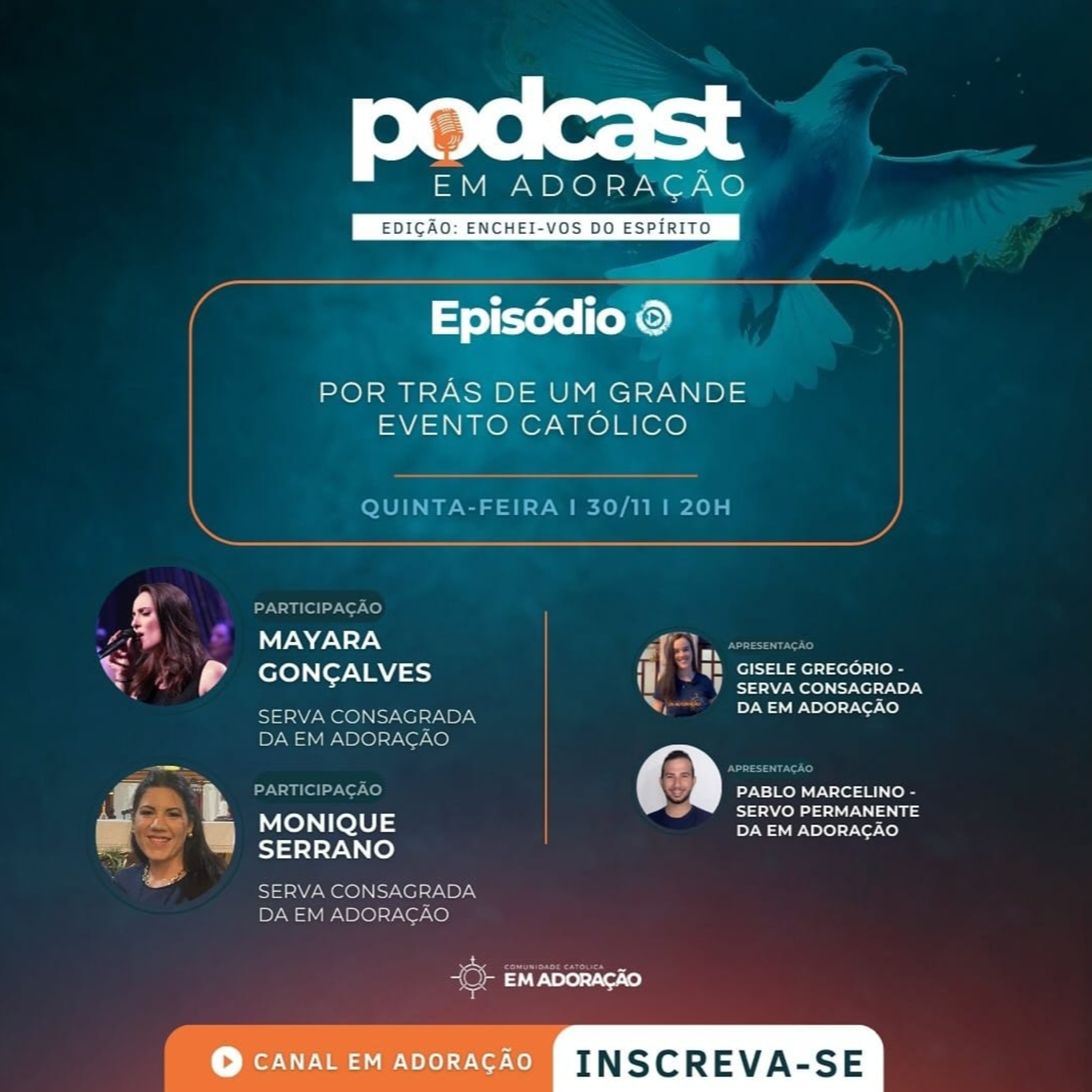 2° EP | PODCAST ENCHEI-VOS DO ESPÍRITO SANTO || 30.11.23 episode artwork
