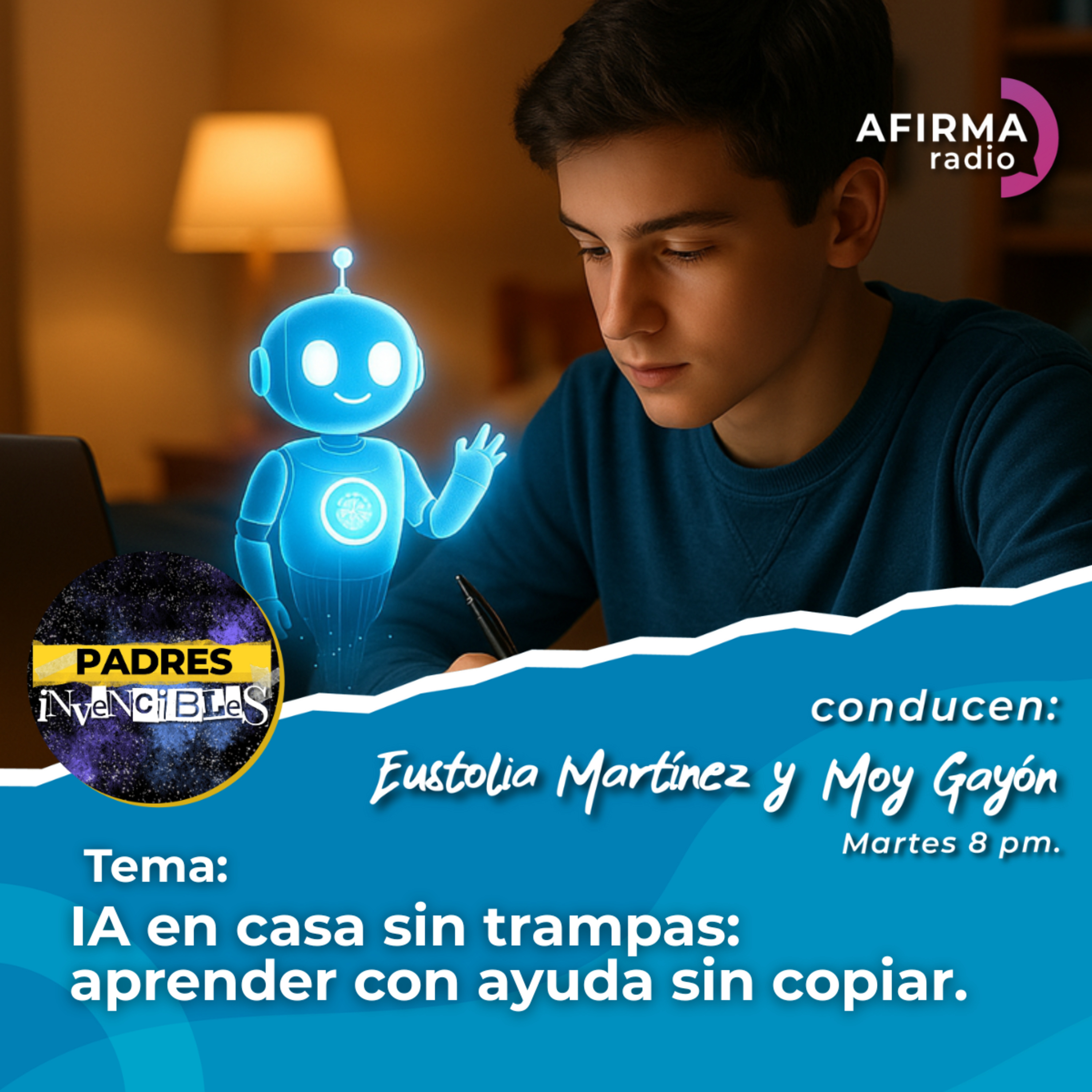 IA en casa sin trampas: aprender con ayuda sin copiar - T2 - Episodio 88 episode artwork
