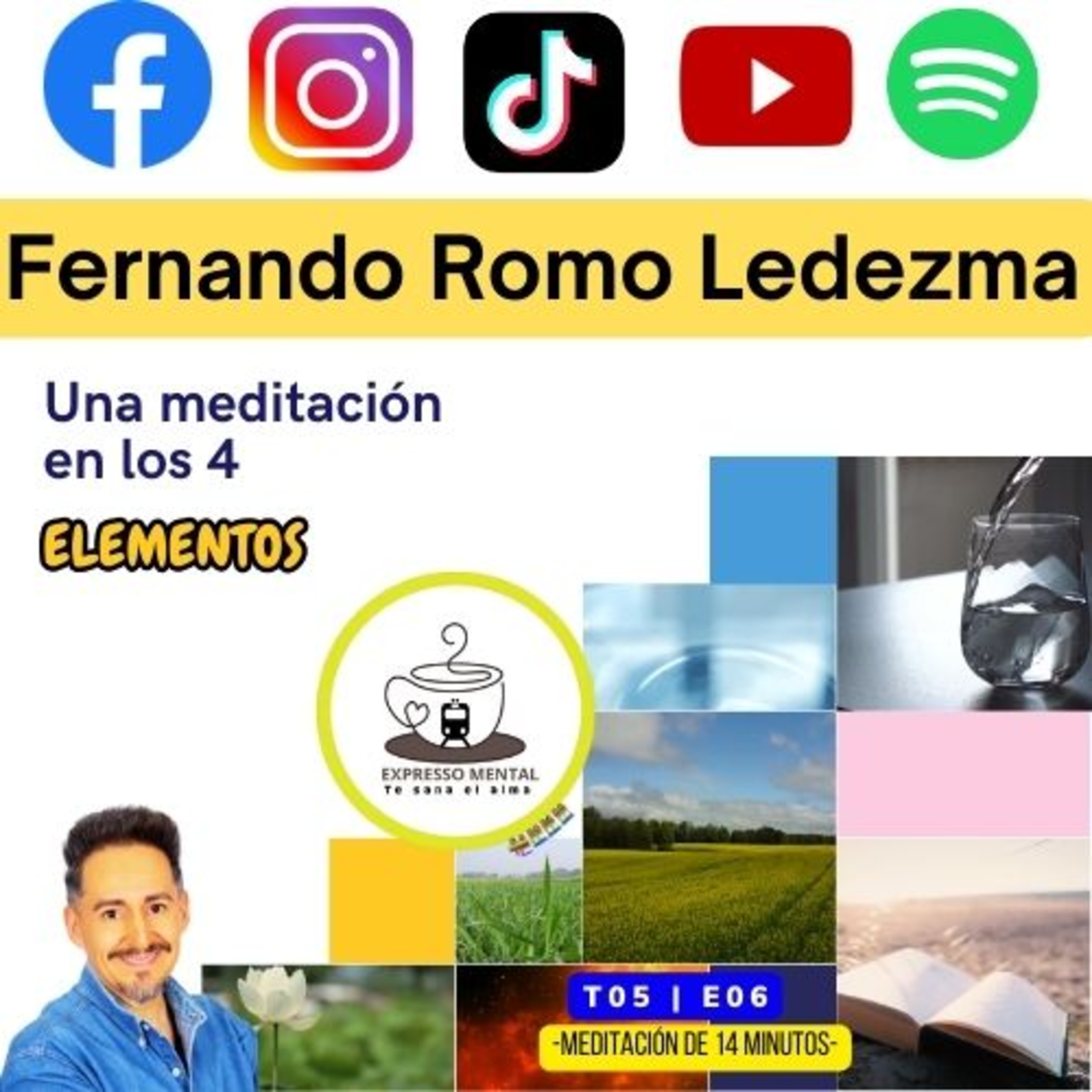 Expresso Mental T05 E06 | Una meditación en los 4 elementos. episode artwork