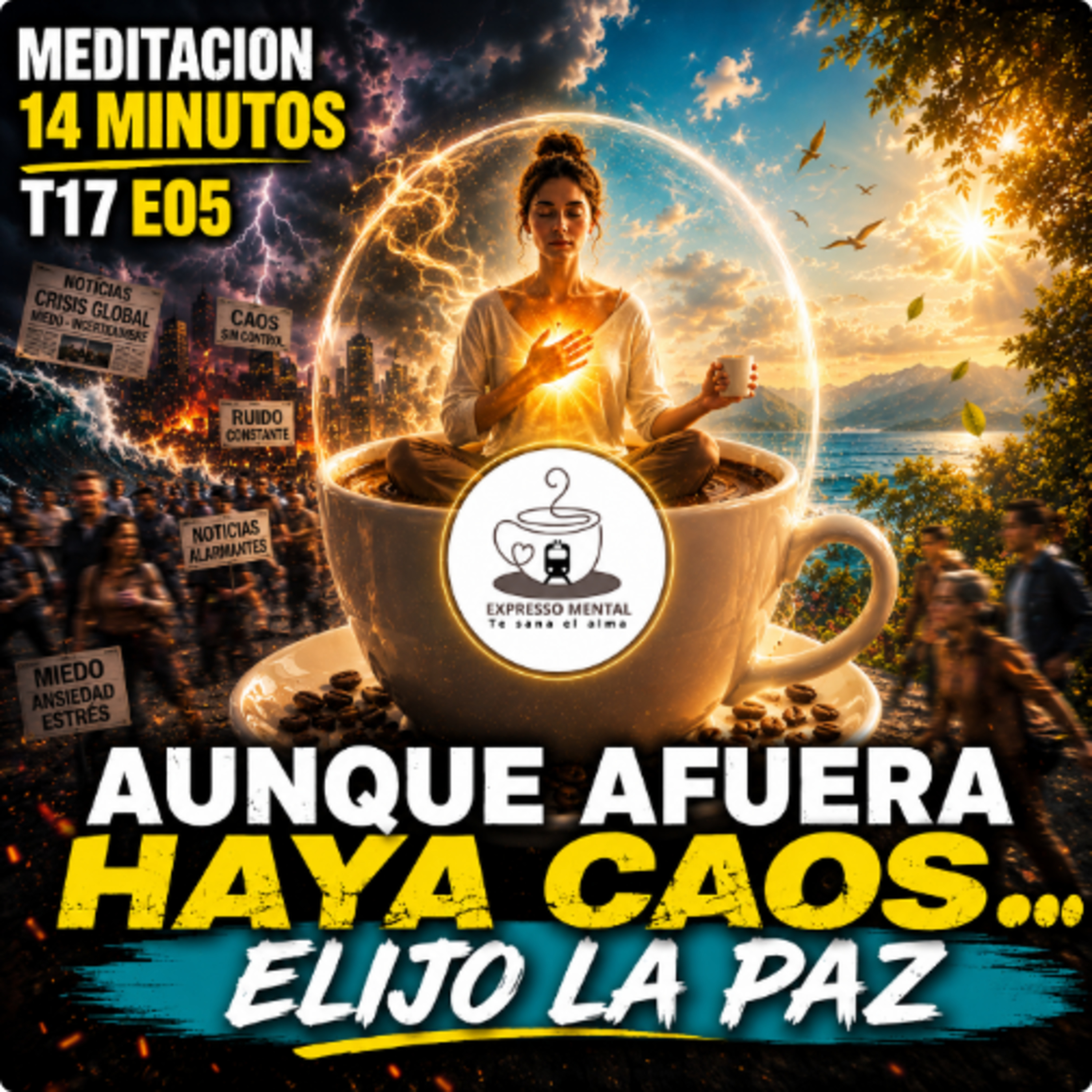 ☕🌿 EXPRESSO MENTAL - T17 E05 | Encontrar el refugio interior en tiempos convulsos episode artwork