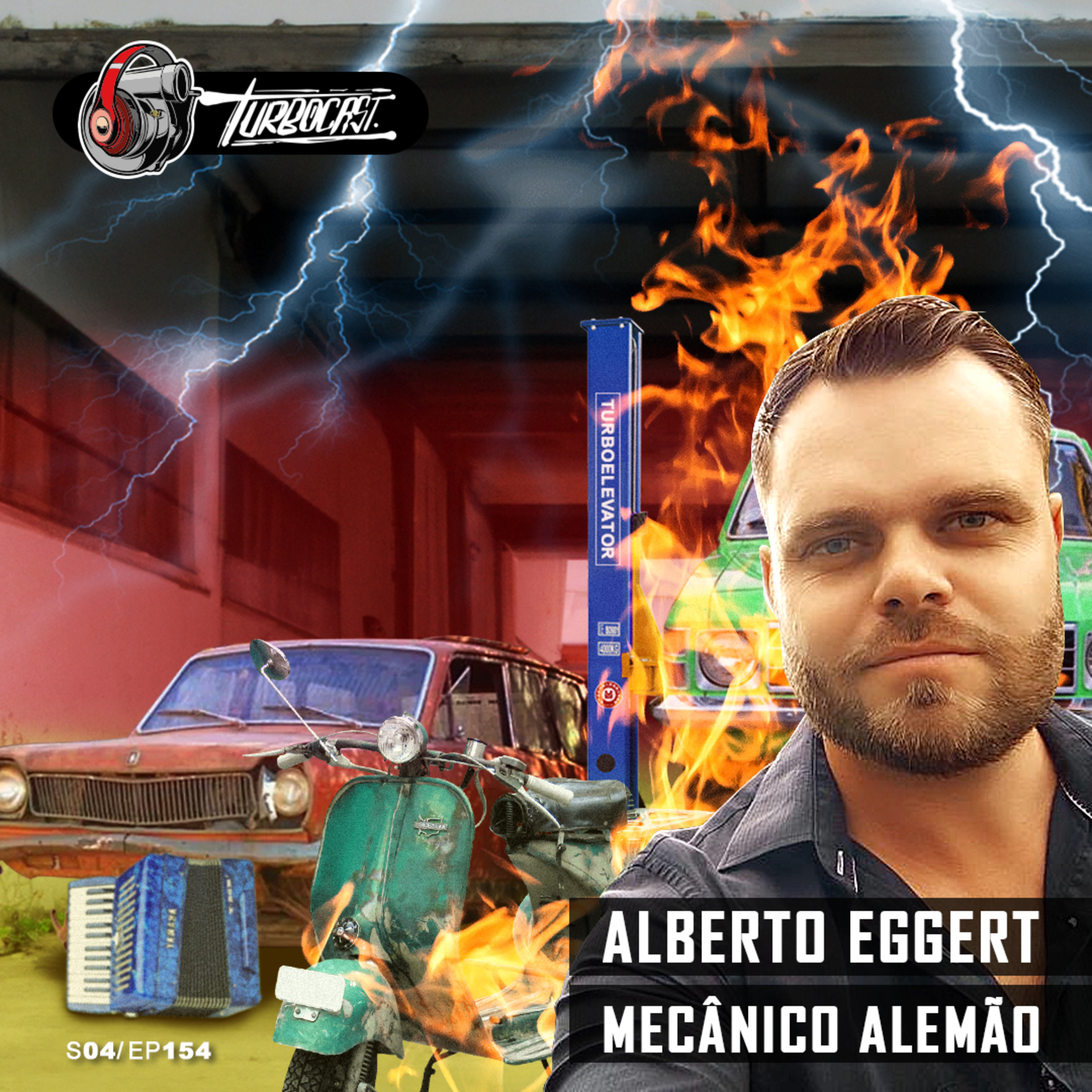 TurboCast S04/Ep154 | Oficina mecânica raiz ft. Alberto Eggert - Alemão episode artwork