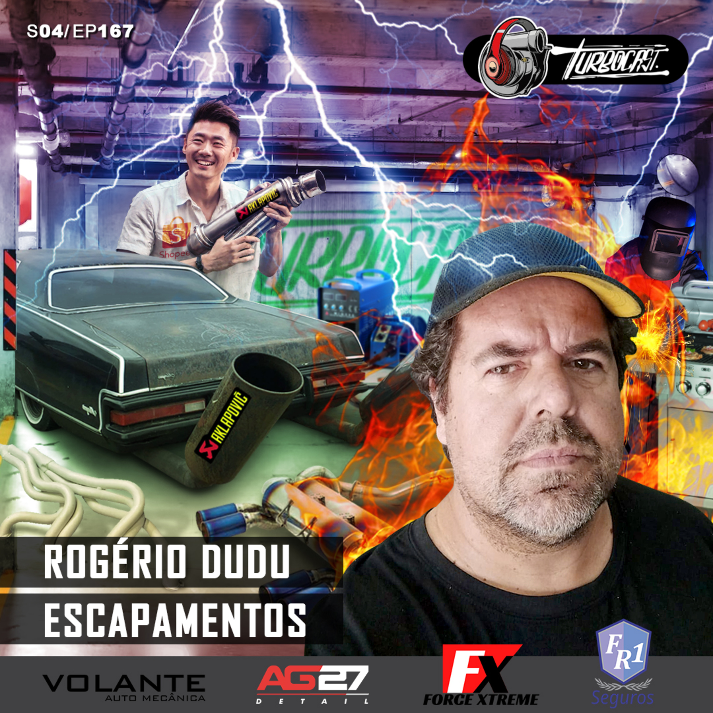 TurboCast S04/Ep167 | Especiais falando sobre escapamentos especiais ft. Rogério Dudu episode artwork