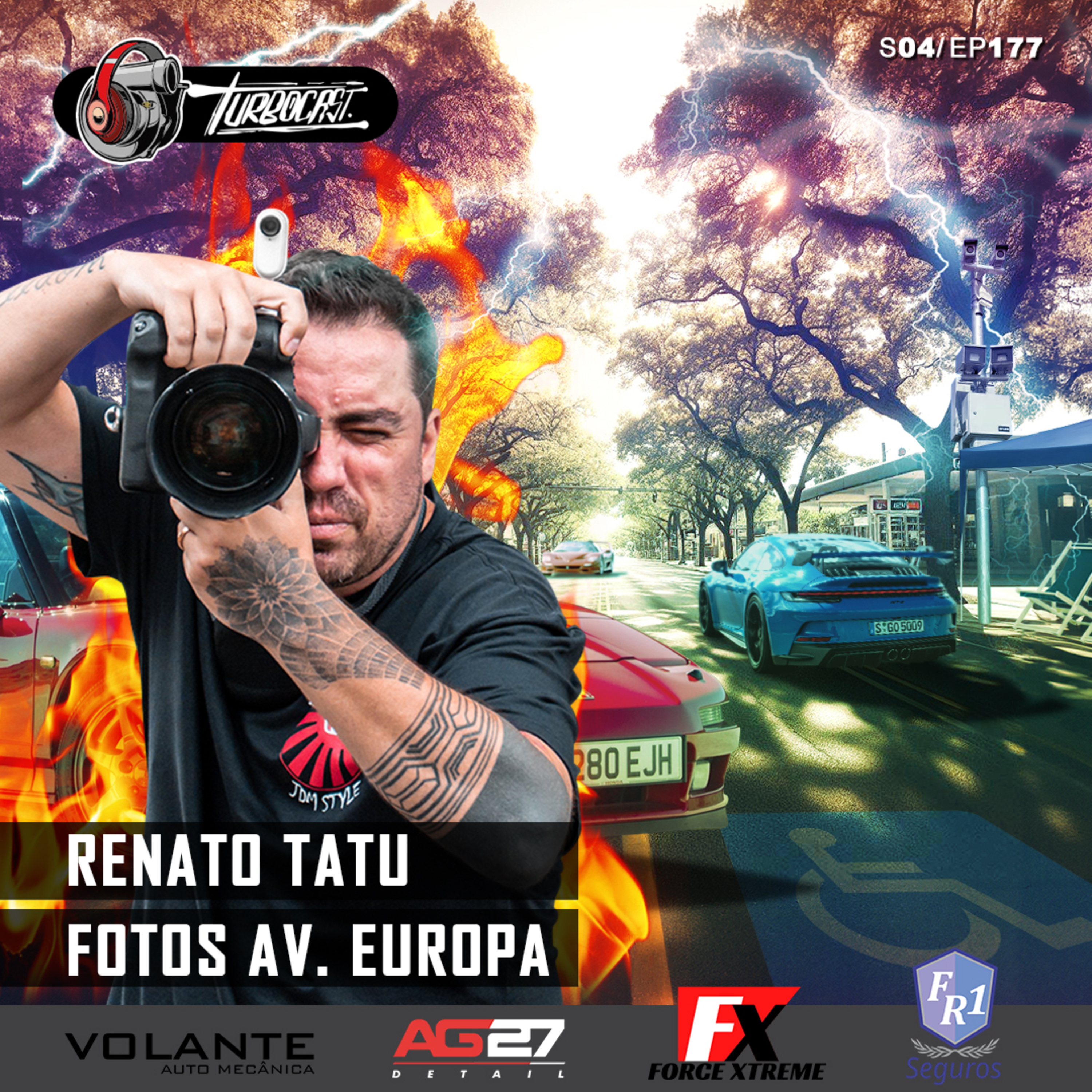 TurboCast S04/Ep177 | O mundo da Europa (avenida) ft. Renato Tatu e suas fotos