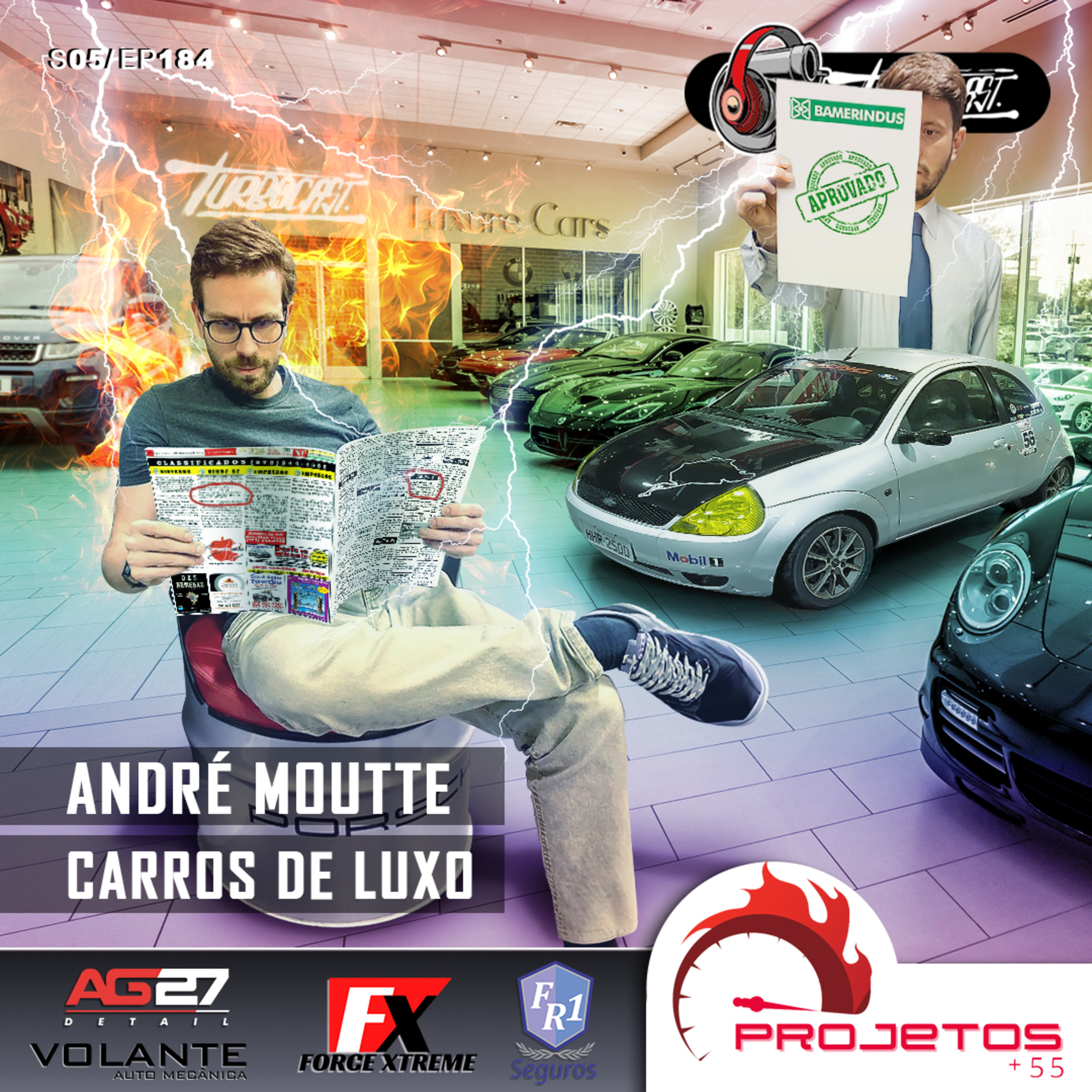 TurboCast S05/Ep184 | Se aprovar a ficha e a parcelinha couber ft. André Moutte