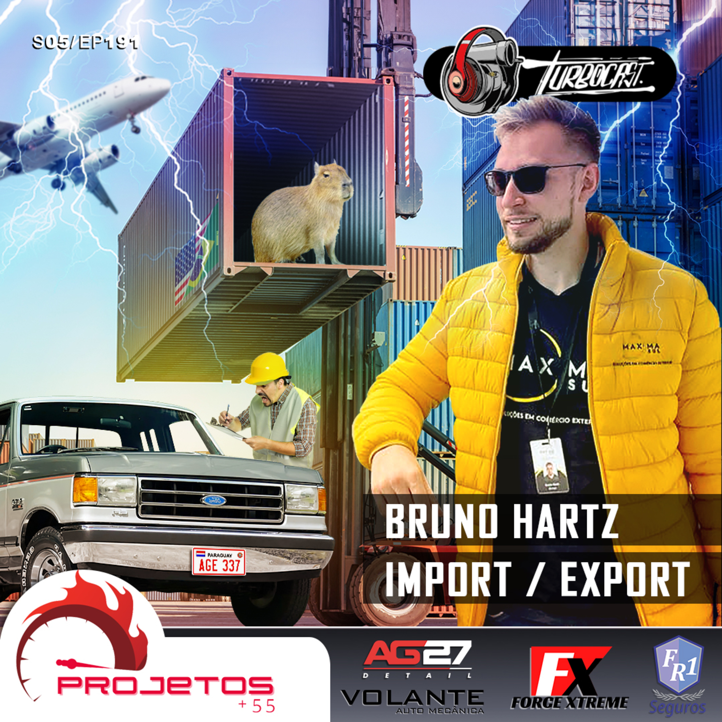 TurboCast S05/Ep191 | Importação e Exportação ft. Bruno Hartz episode artwork