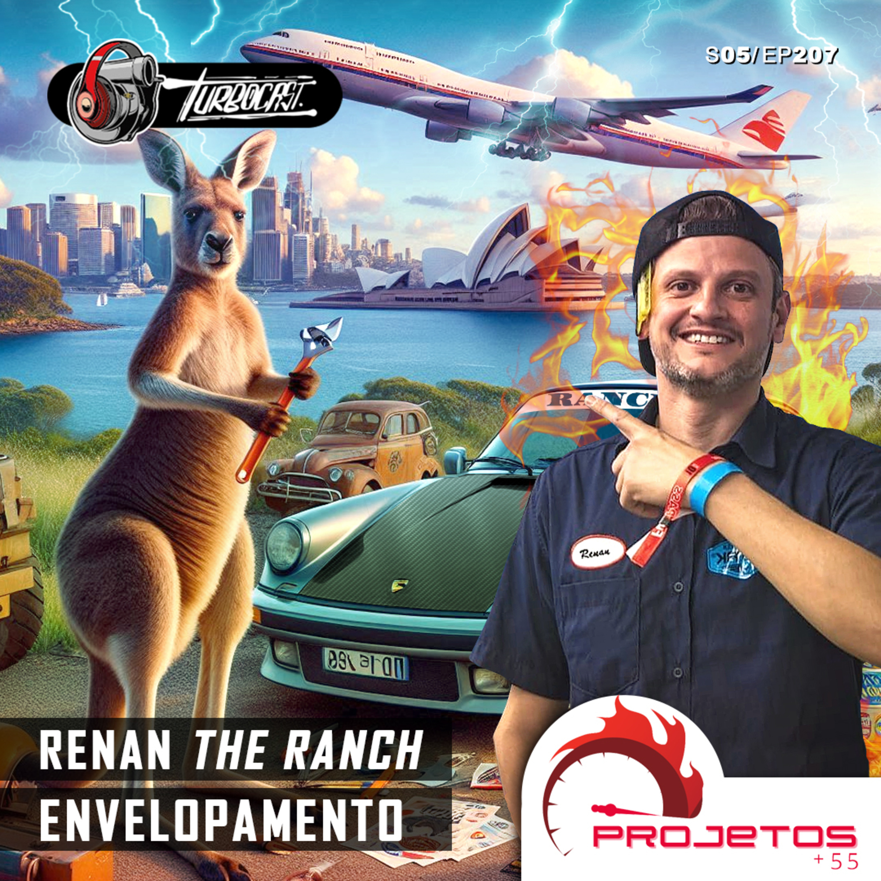 TurboCast S05/Ep207 | Envelopamento australiano e feijoadas ft. Renan The Ranch episode artwork
