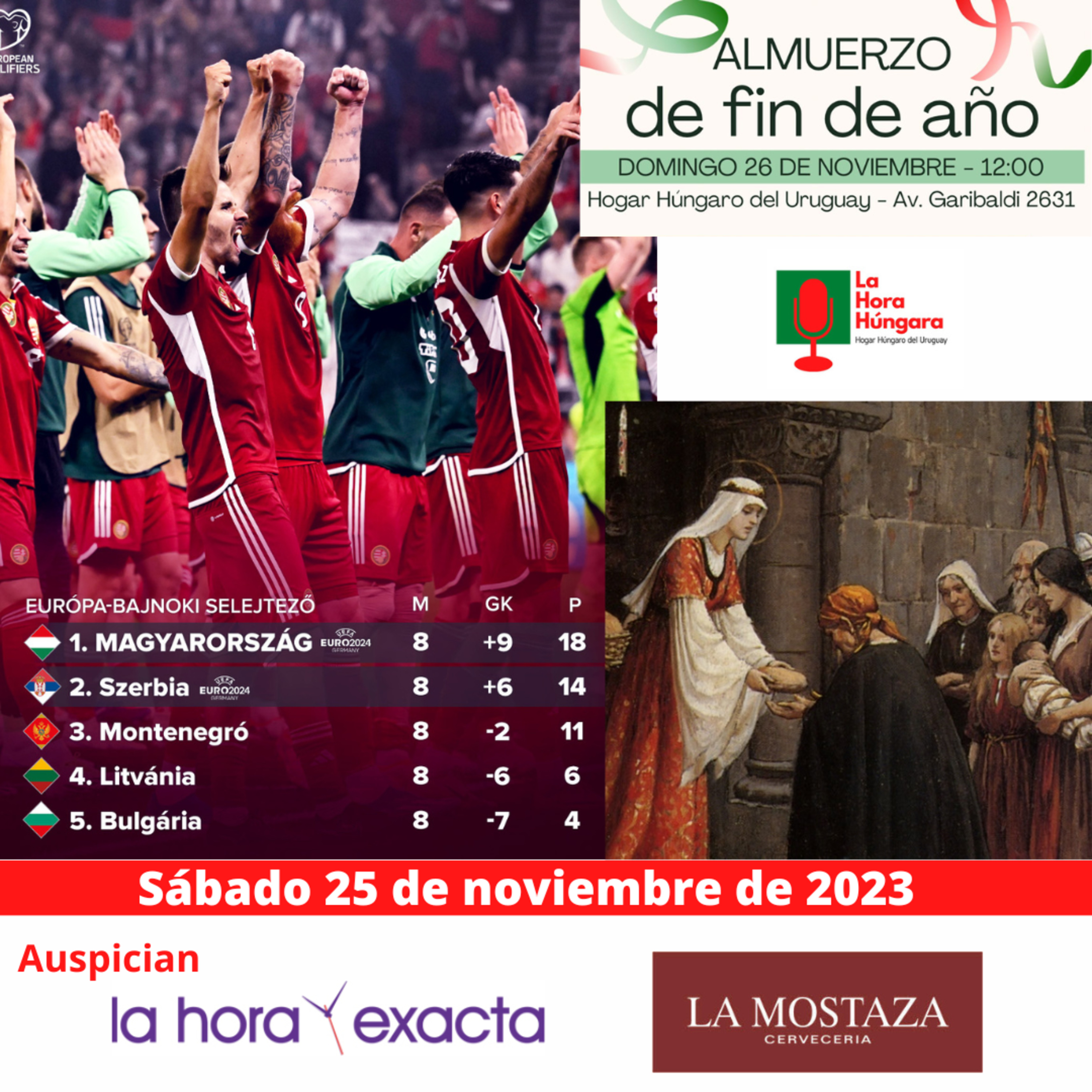 La Hora Húngara – 25 de noviembre de 2023 episode artwork