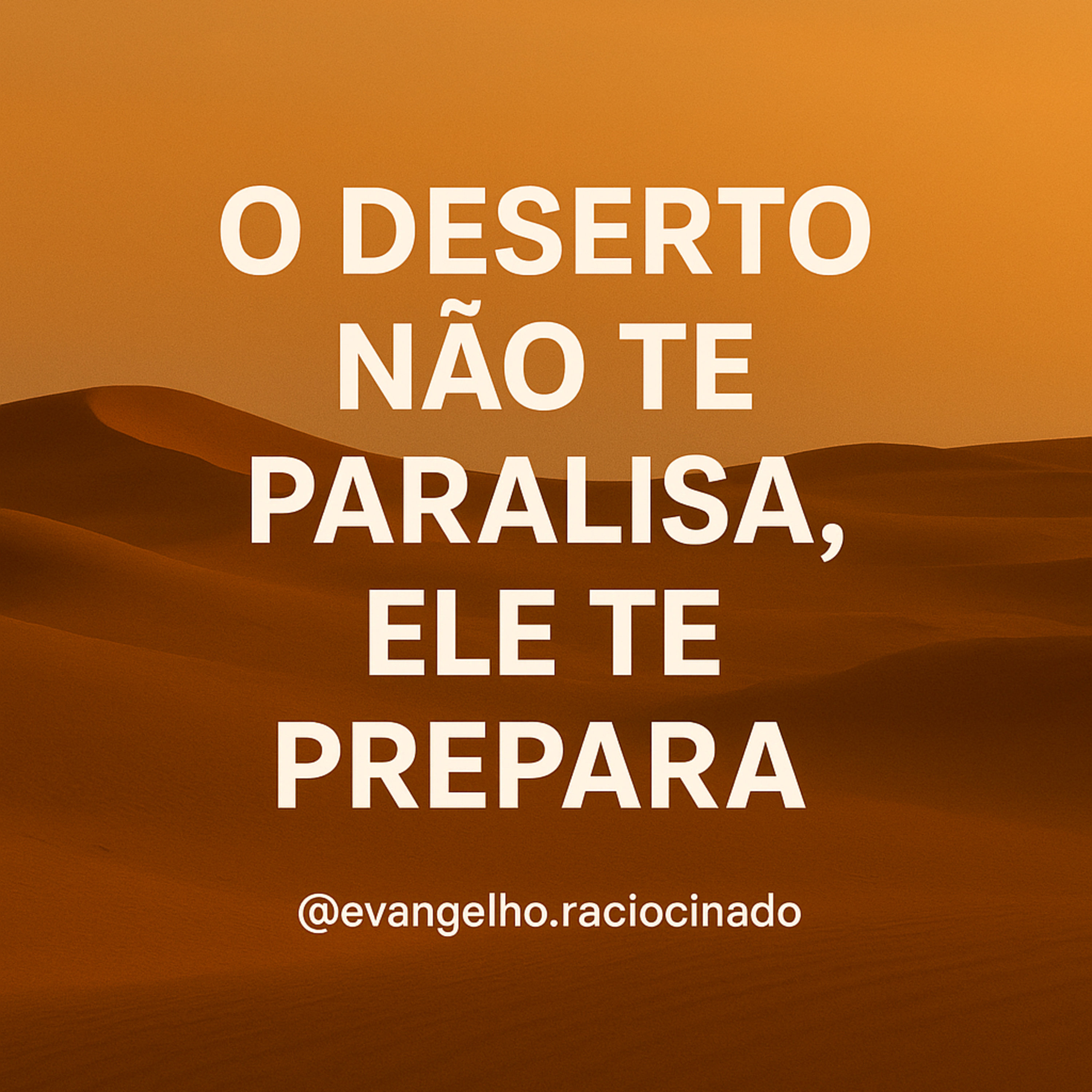 Você se sente no Deserto? episode artwork