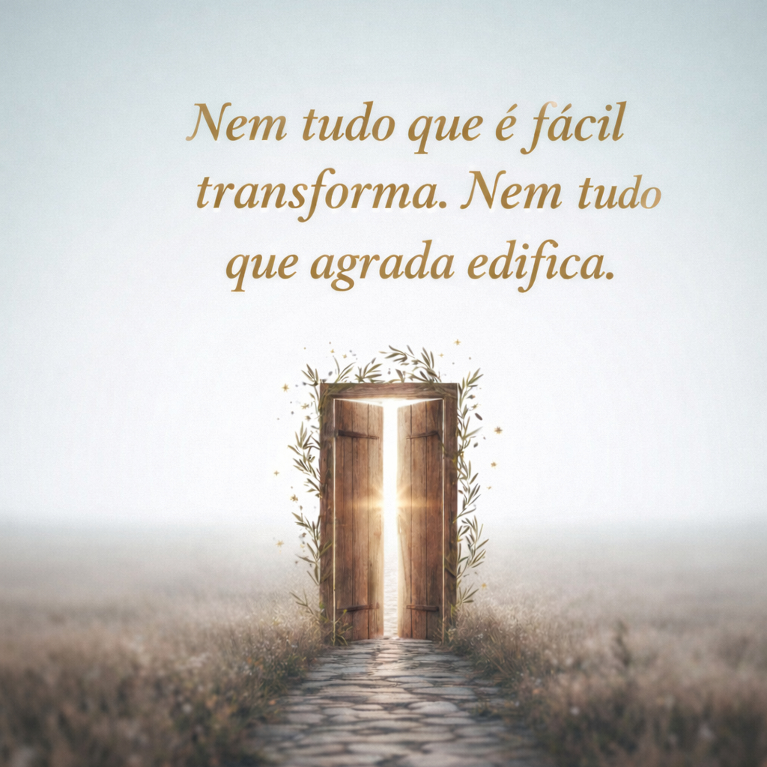 Nem tudo que é fácil Transforma. Busque a porta estreita. episode artwork