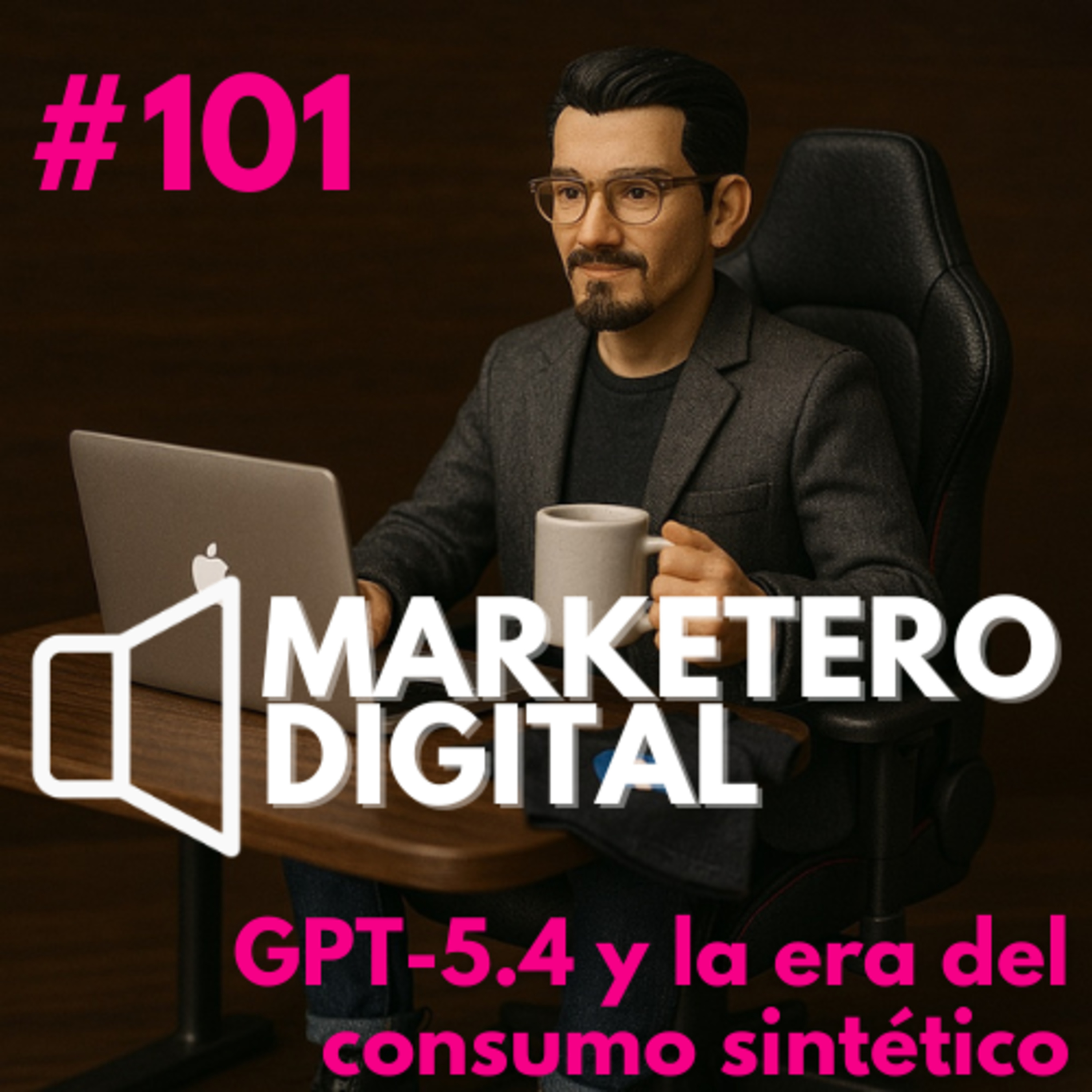 GPT-5.4 y la era del consumo sintético: ¿Vendes a humanos o a algoritmos? - Marketero Digital 101 episode artwork