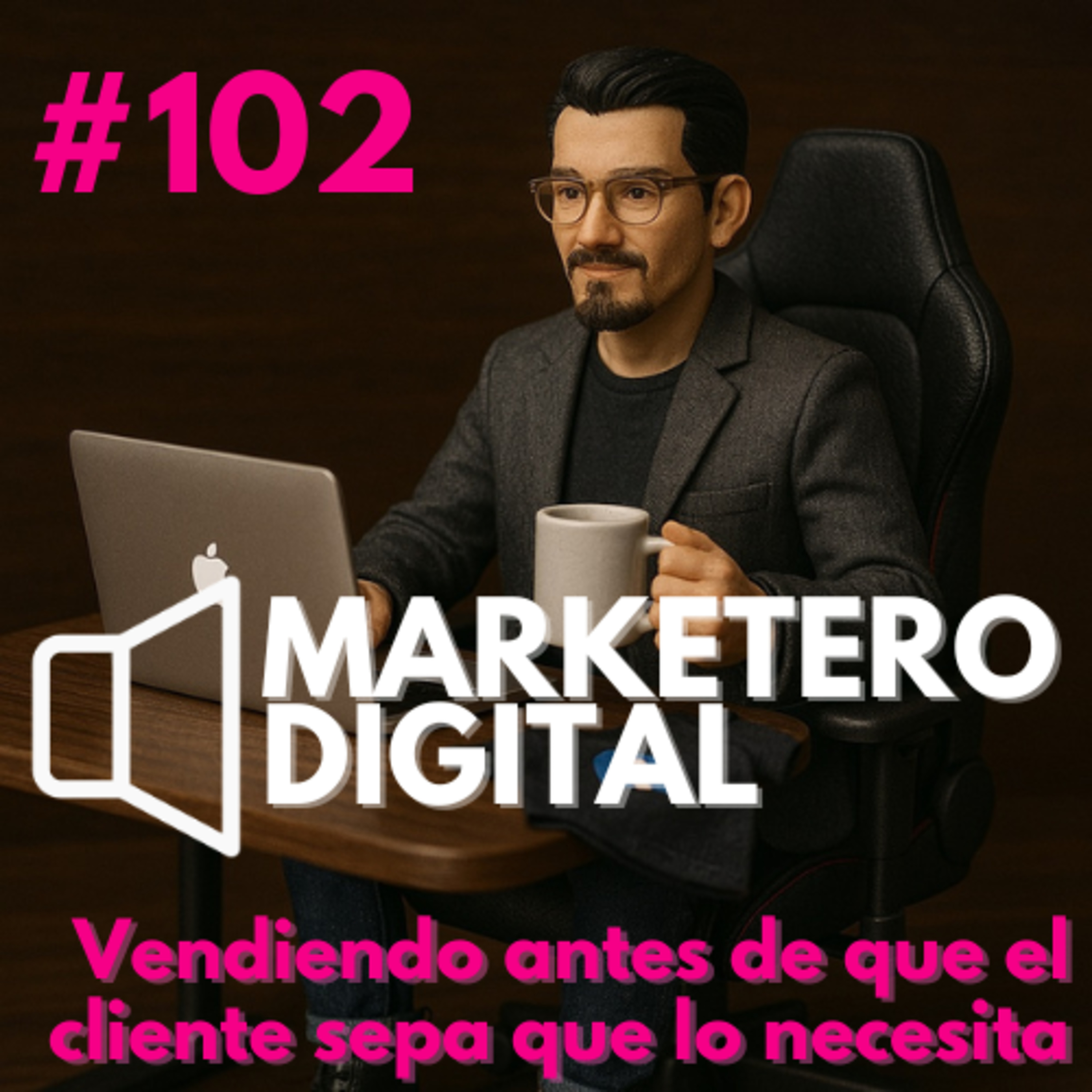 Marketing Predictivo: Vendiendo antes de que el cliente sepa que lo necesita - Marketero Digital 102 episode artwork