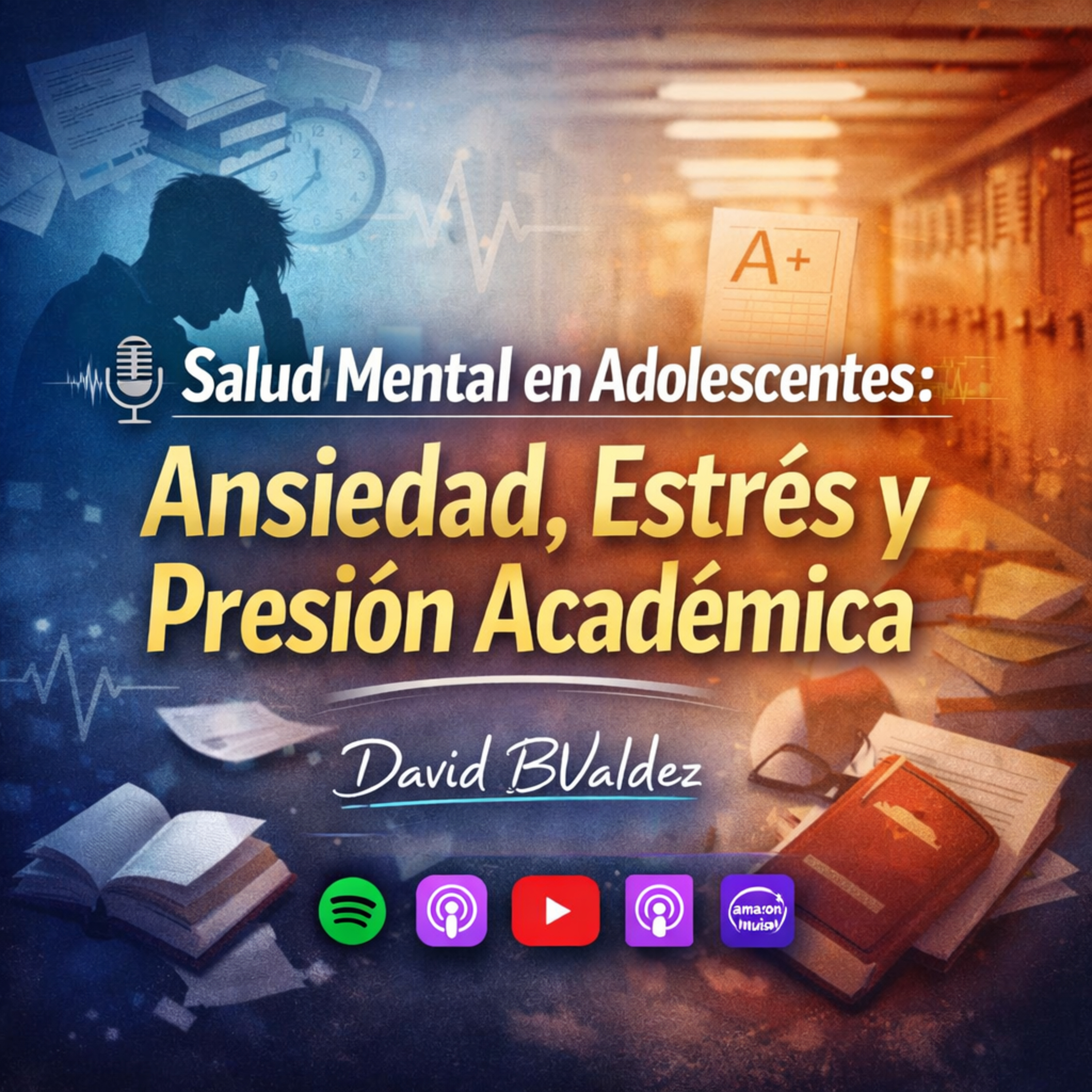 Salud mental en adolescentes: ansiedad, estrés y presión académica episode artwork